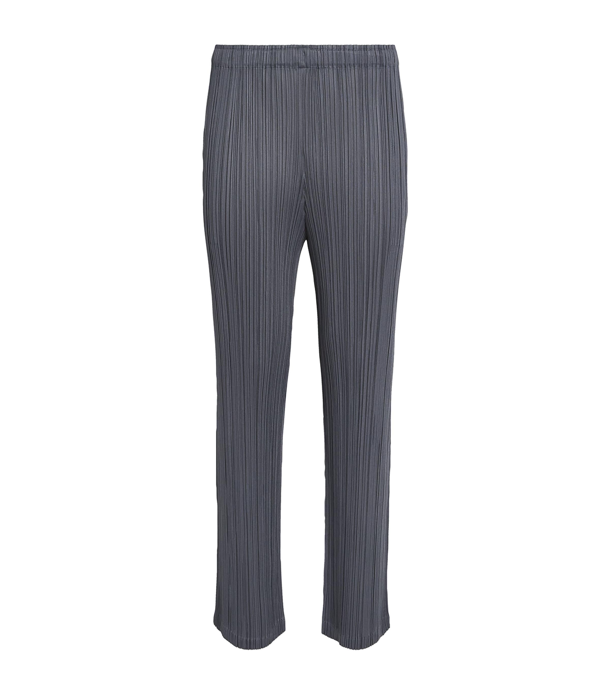 Pleated Wrap Front Pant – La Garçonne