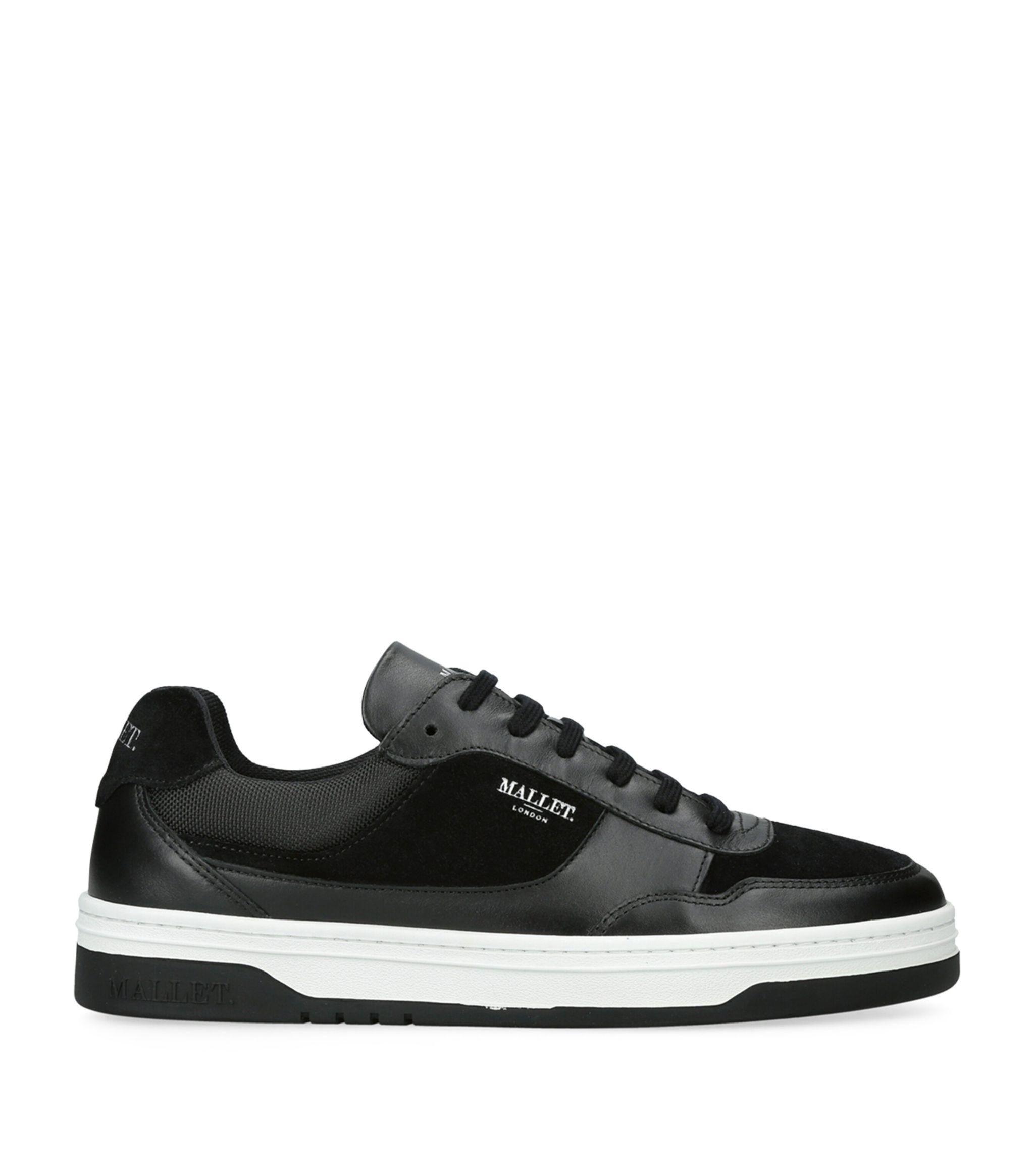 Mallet Leather Bennet Sneakers in Black for Men | Lyst