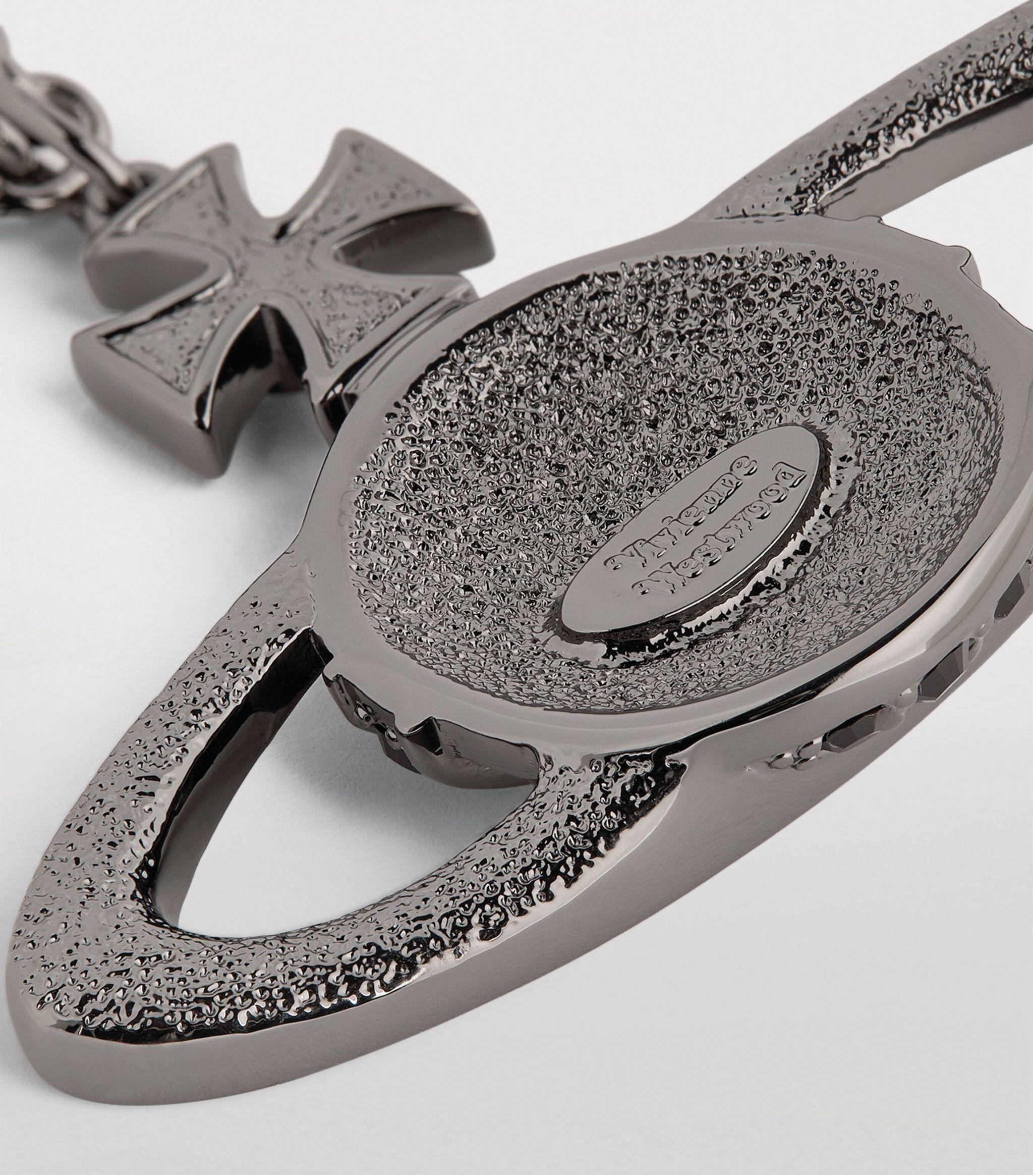 Vivienne Westwood Crystal-embellished Bas Orb Necklace in