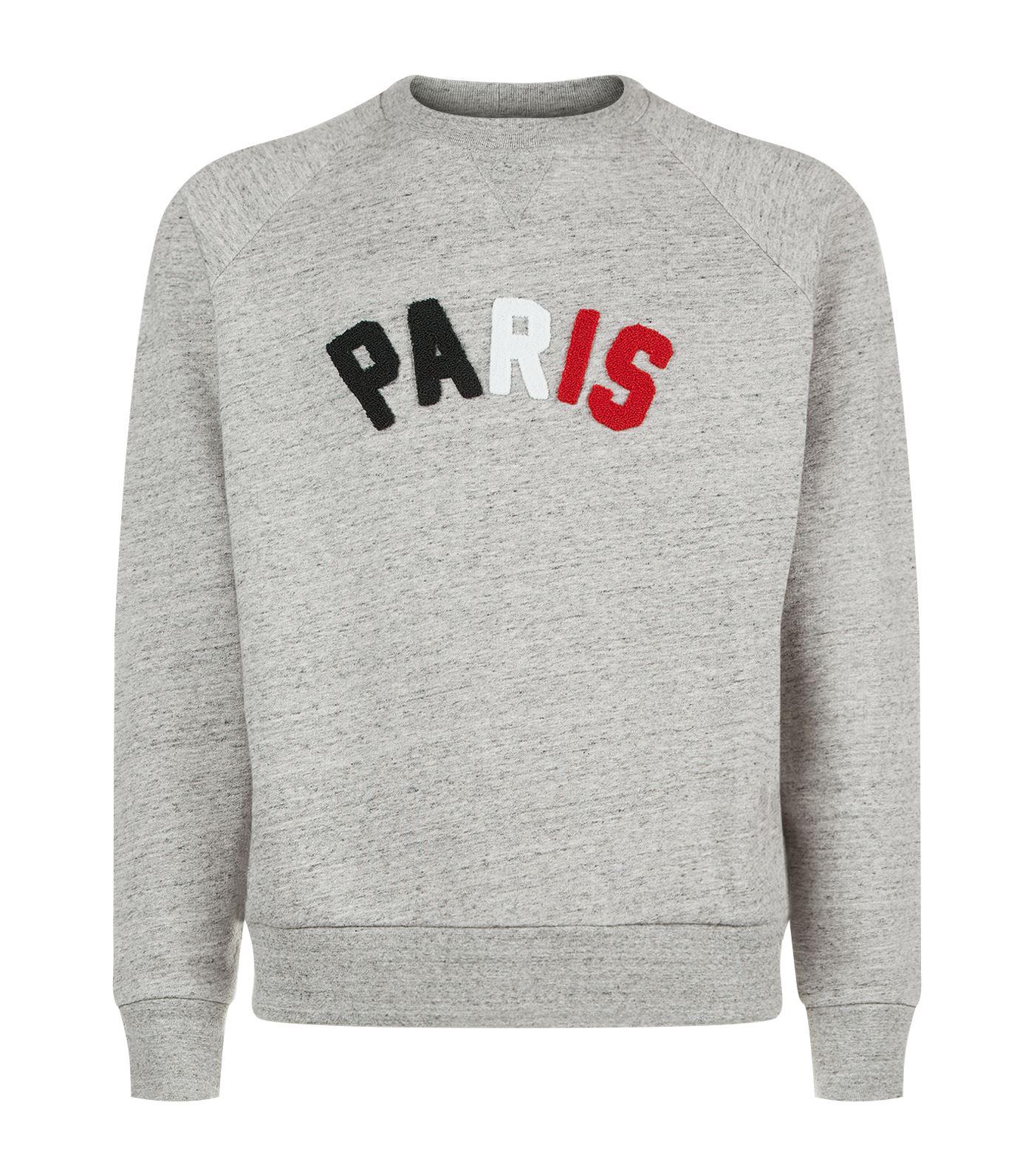 Sandro Paris Sweater in Black for Men - Lyst