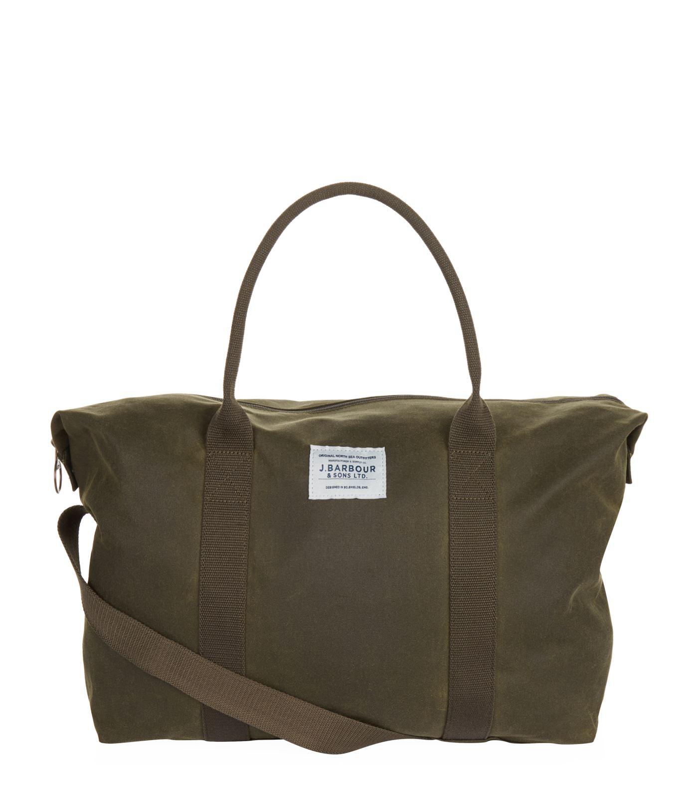 barbour archive holdall