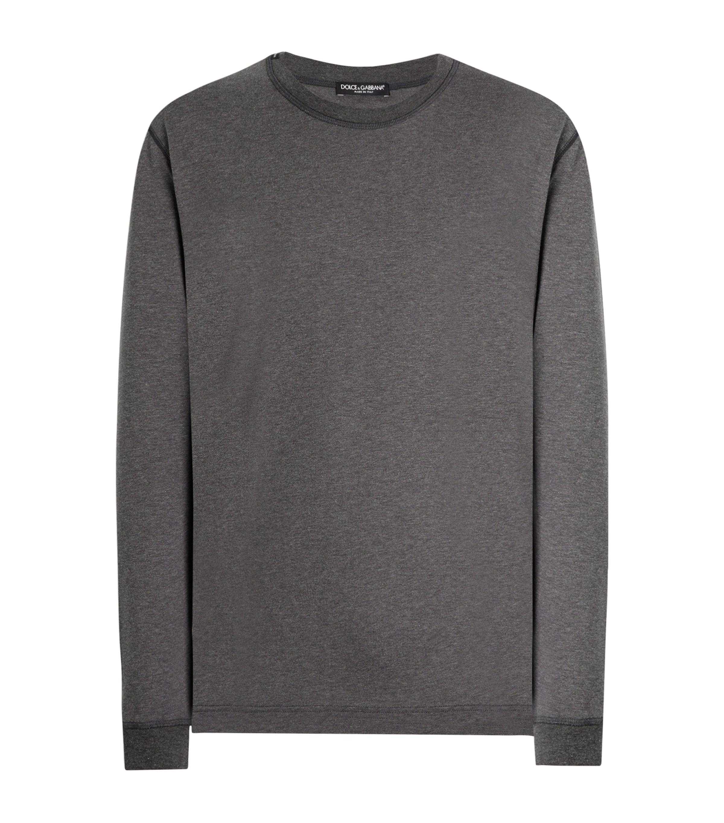 Dolce & Gabbana Long-sleeve t-shirts for Men | Online Sale up to