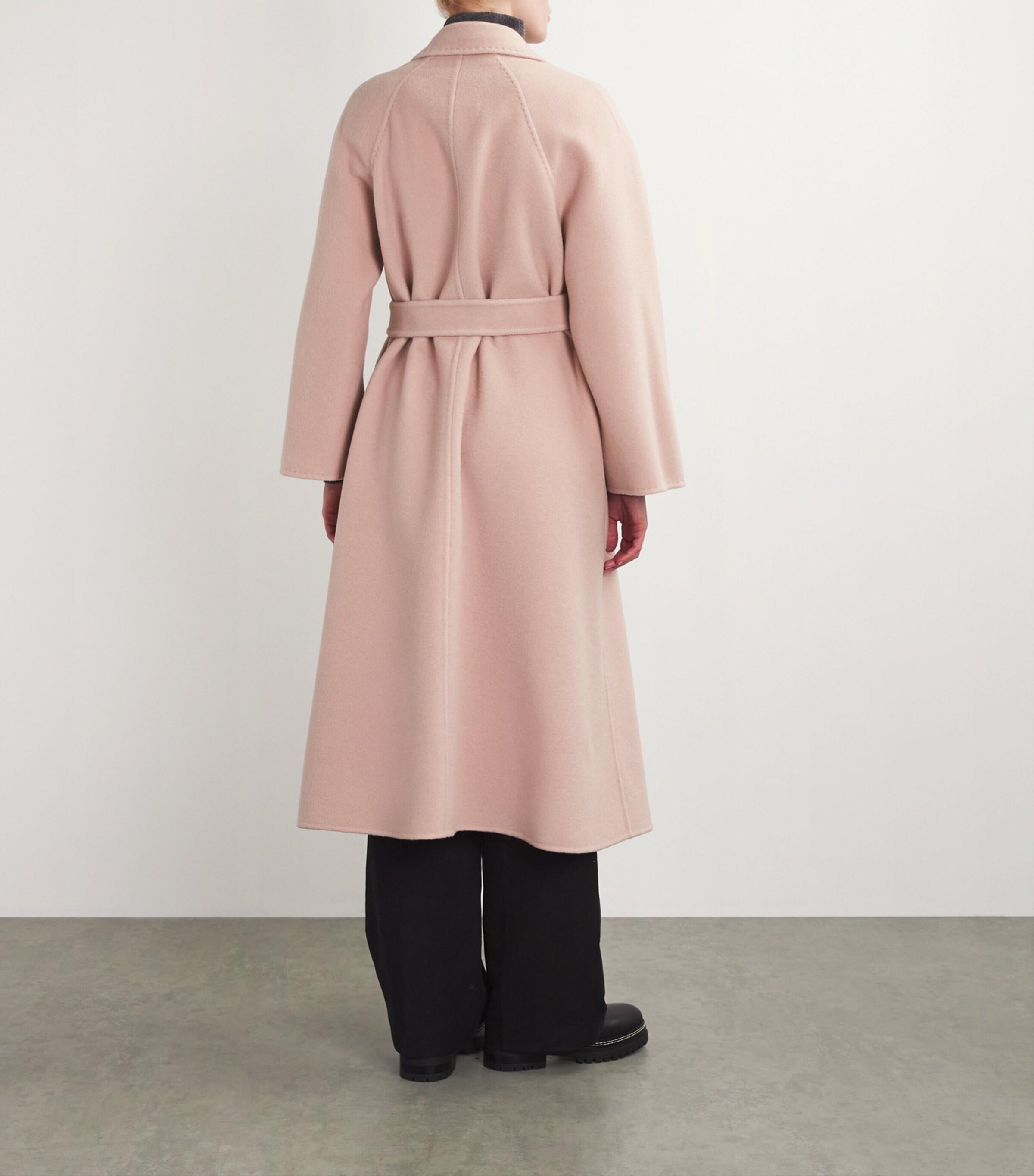Max Mara Cashmere Belted Coat in Pink Lyst UK