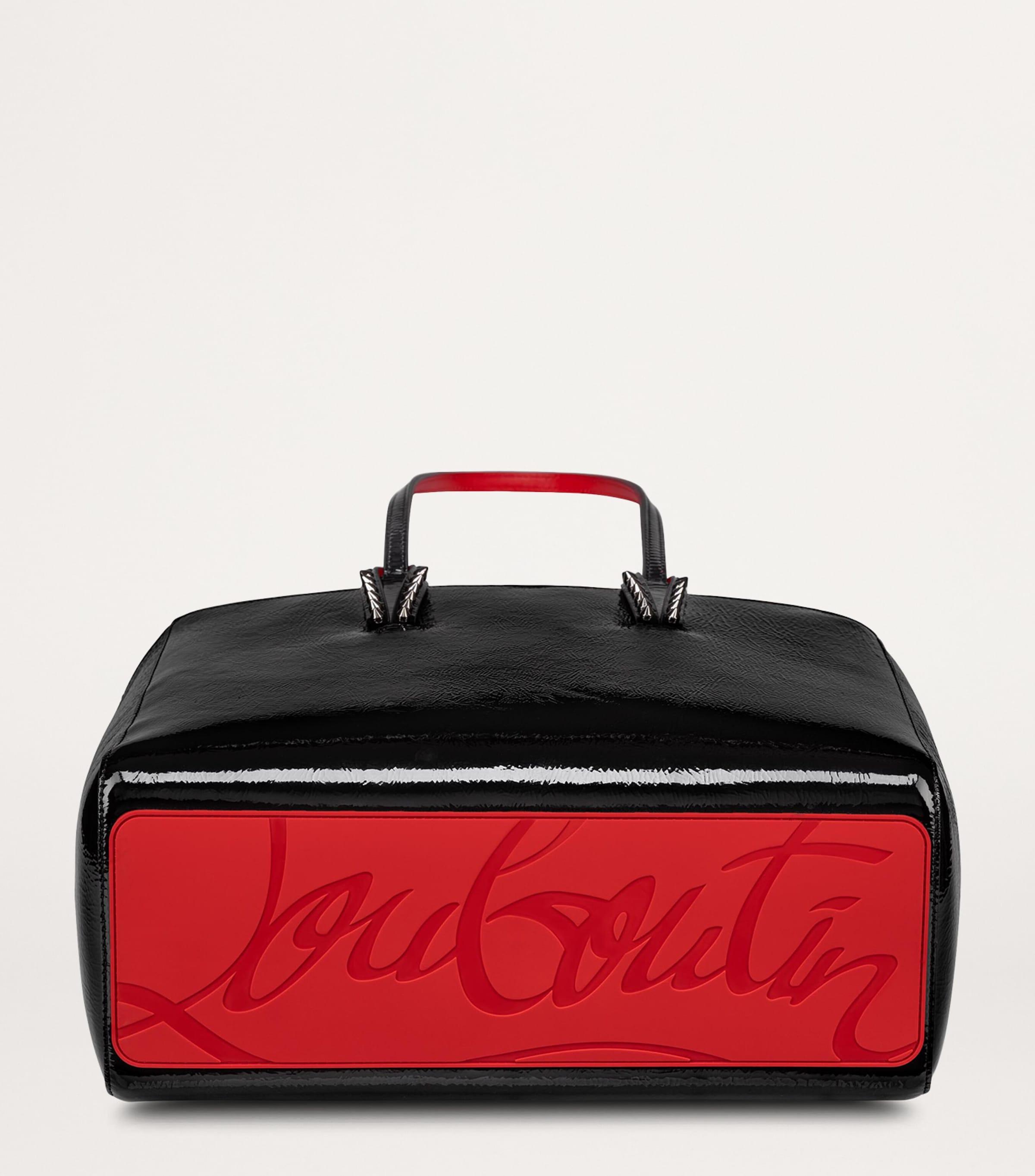Christian Louboutin Cabata Small Leather Tote Bag in Black Lyst UK
