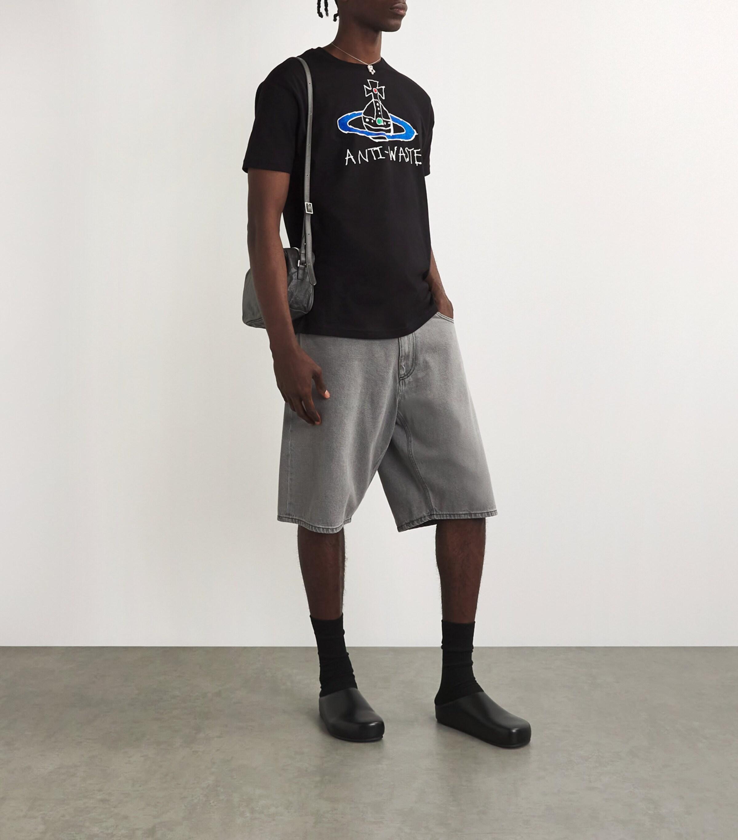 Vivienne Westwood Cotton Anti-Waste T-Shirt in Black for Men