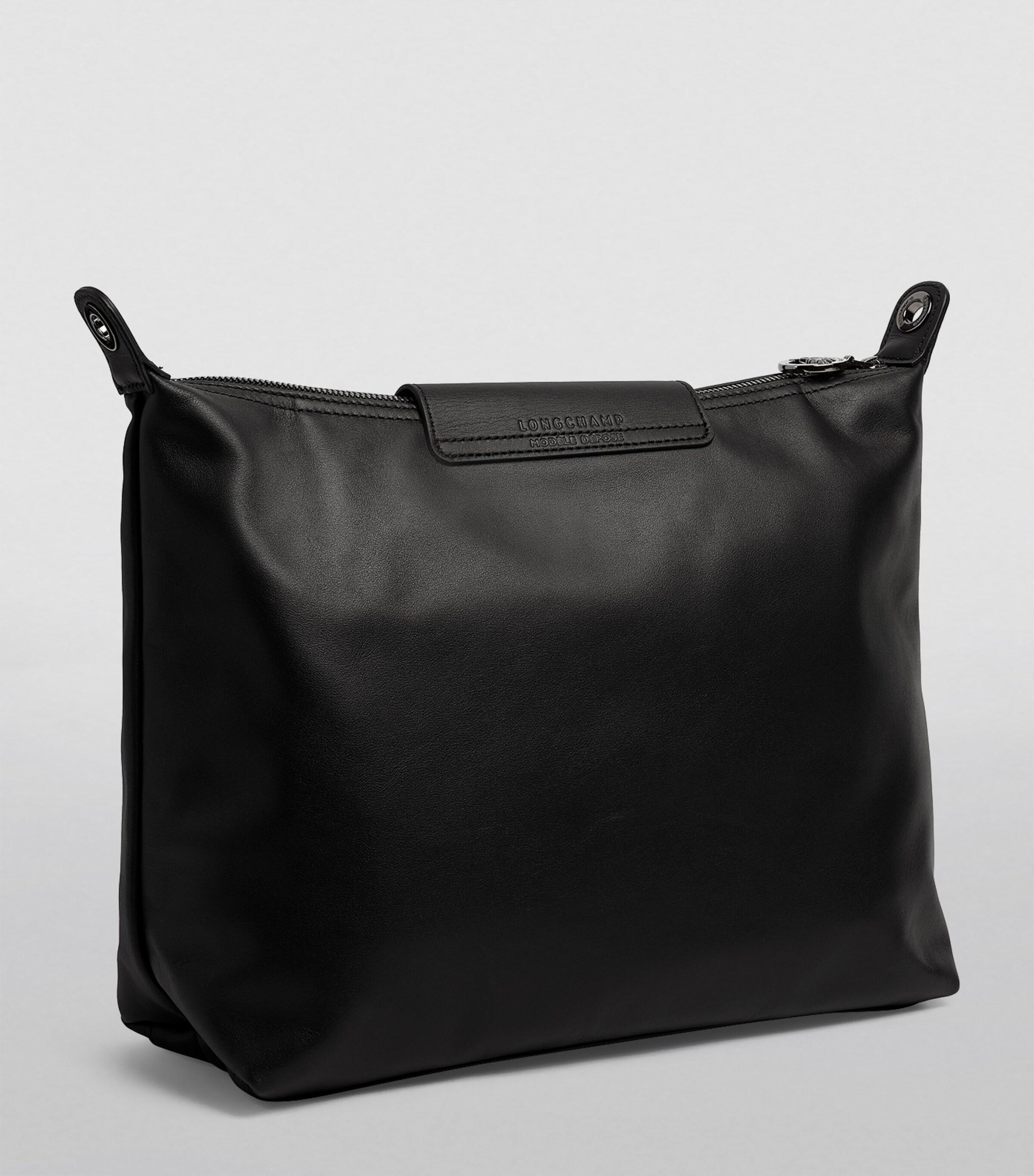 Longchamp Medium Leather Le Pliage Xtra Hobo Bag in Black Lyst UK