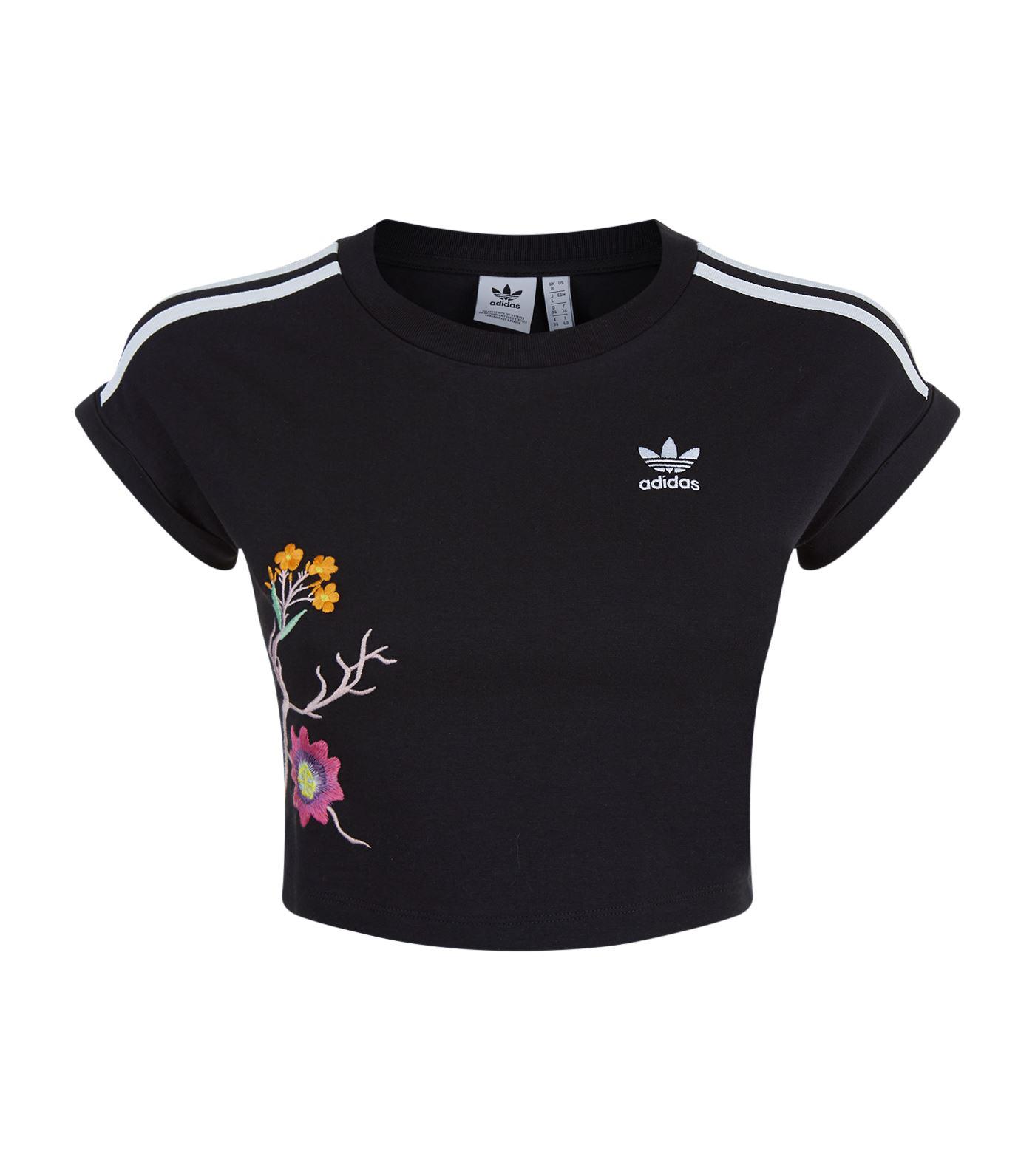 adidas originals cropped tee