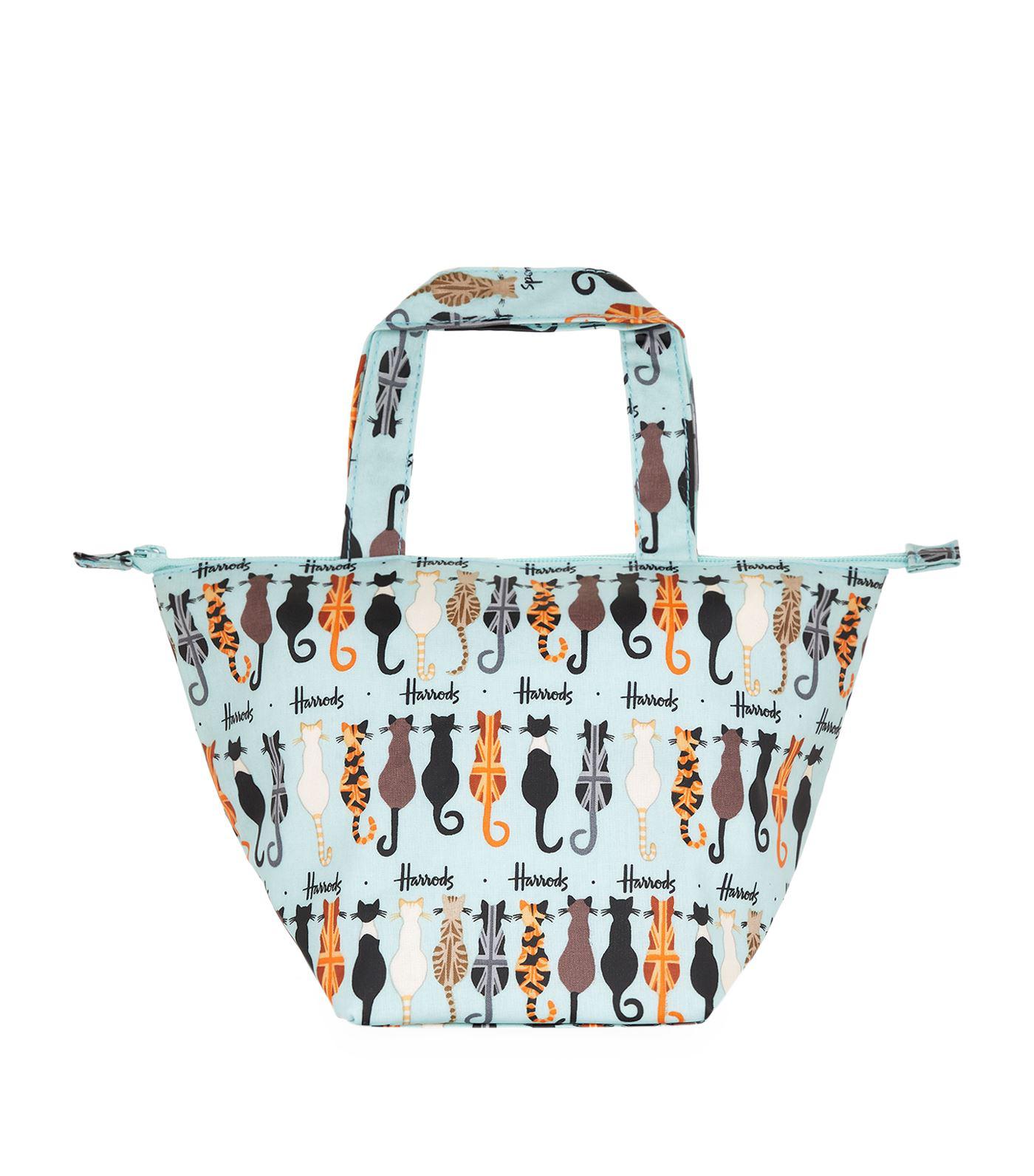 Harrods Cotton Curly Tails Insulated Lunch Bag in Blue Lyst Canada