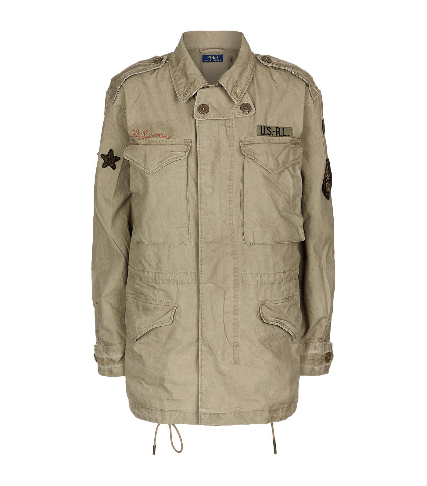 polo ralph lauren m65 military jacket