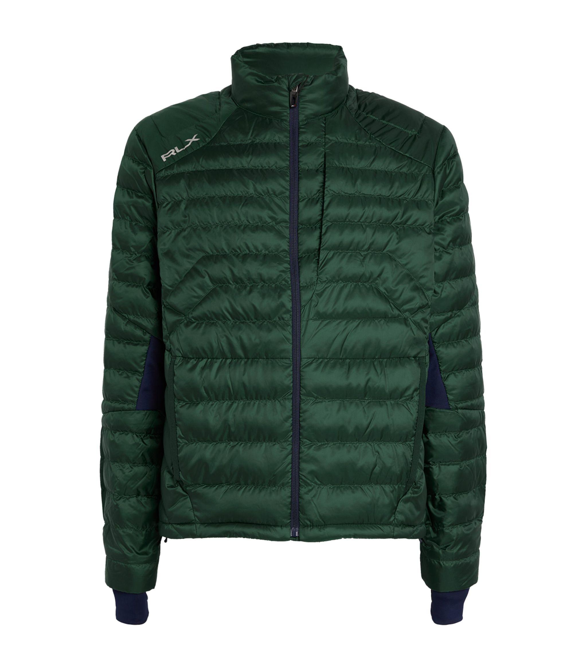 RLX Ralph Lauren Quilted Jacket in Green for Men | Lyst