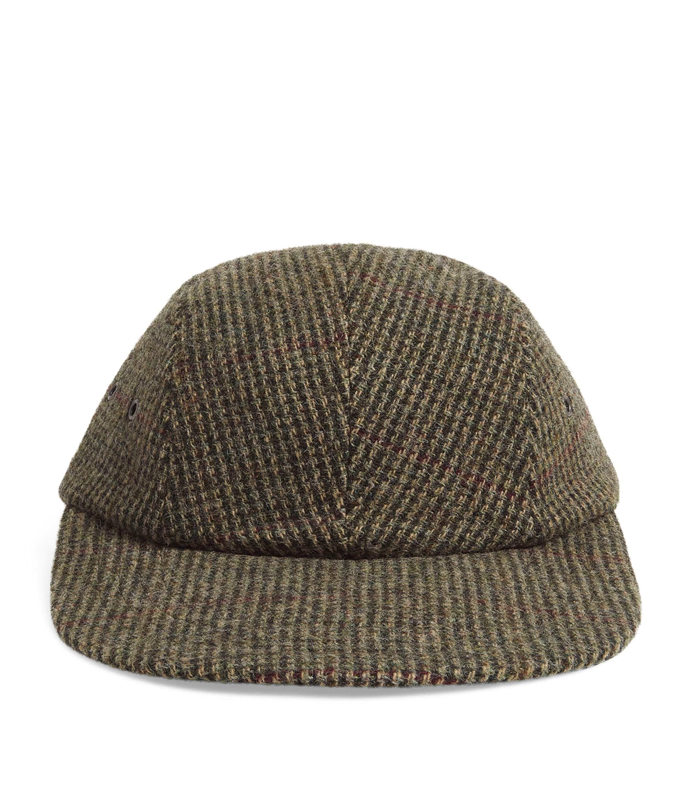 Polo Ralph Lauren Tweed Custom Long-Bill Cap in Green for Men | Lyst