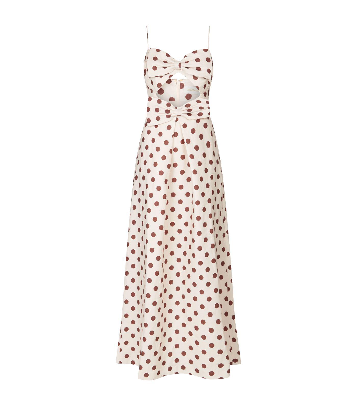 zimmermann corsage bow dress