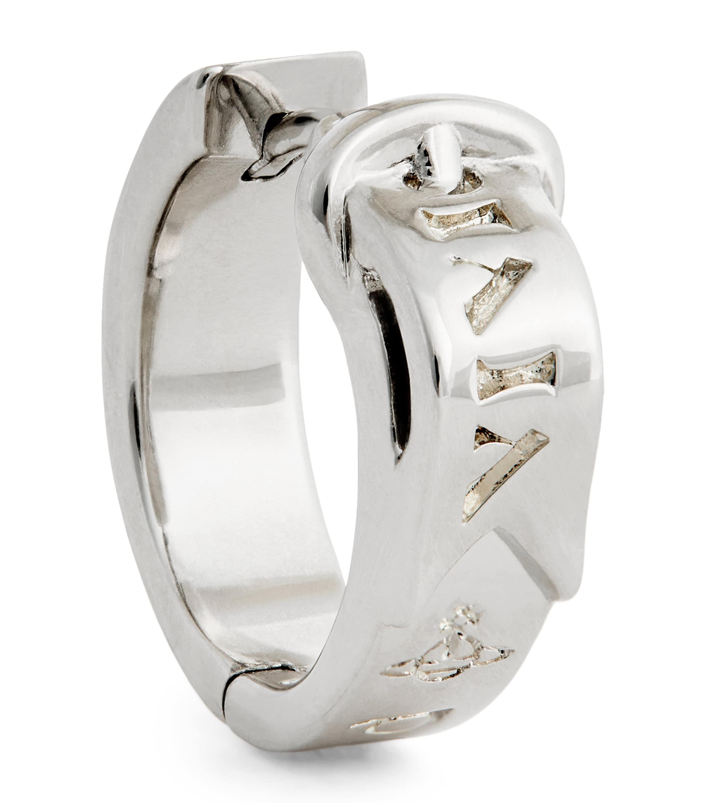★Vivienne Westwood★ Vivienne Westwood Bobby Hoop Men's Ear vivienne-westwood-Silver-Bobby