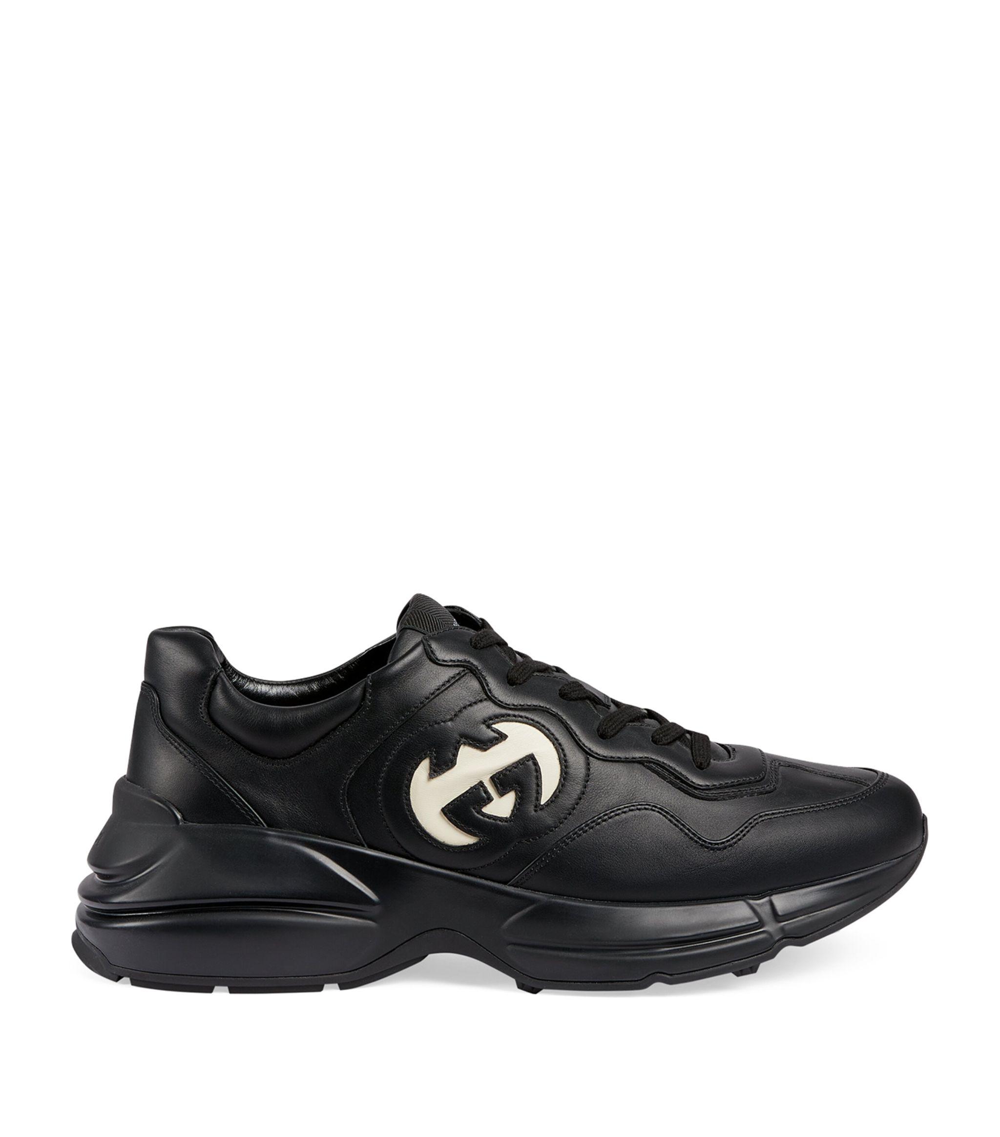 Gucci rhyton nere cheap