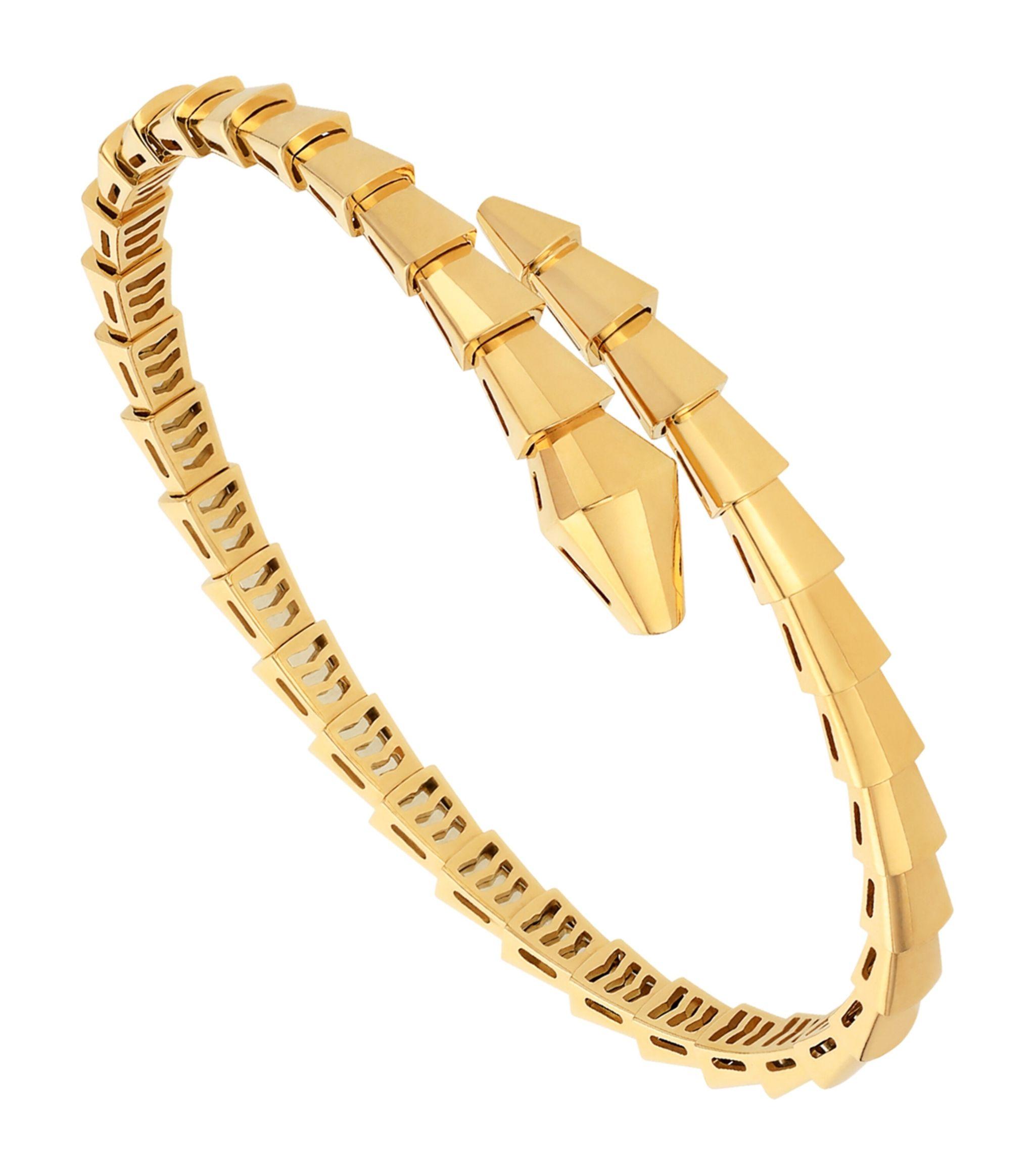 BVLGARI Serpenti Viper Bracelet in Metallic Lyst