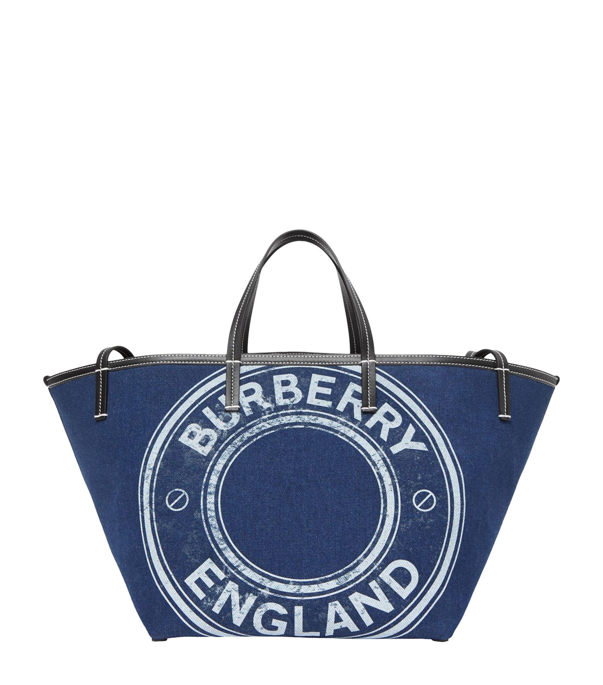 Burberry Blue Label Small Tote Bag One Size -  Israel
