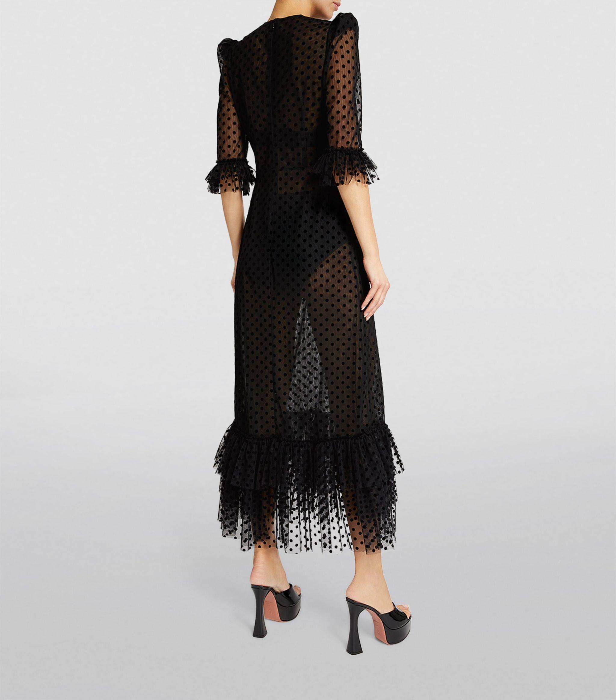 The Vampire's Wife The Cinderella Sheer Maxi Dress in Black Lyst
