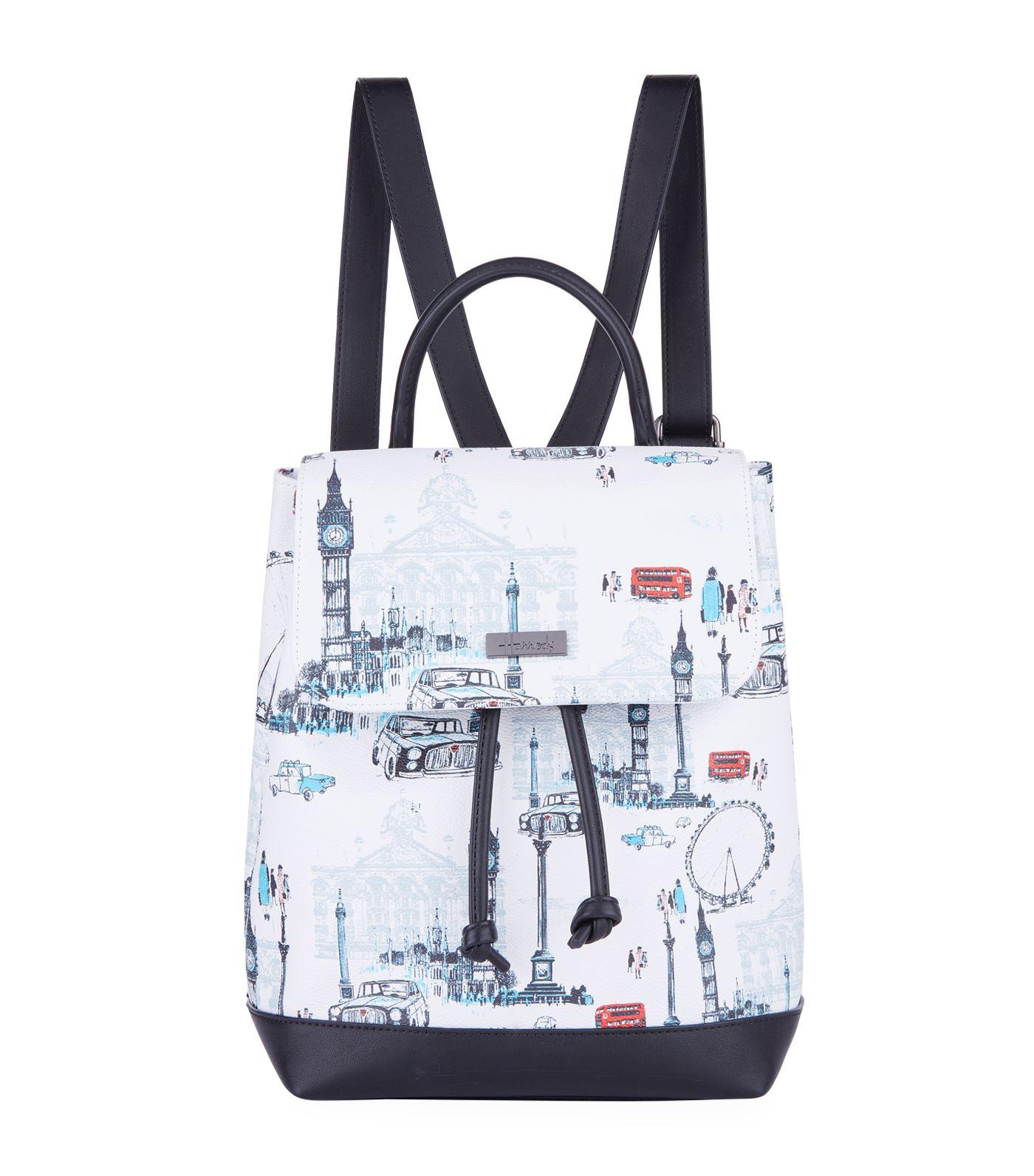 Harrods London Backpack in Blue Lyst
