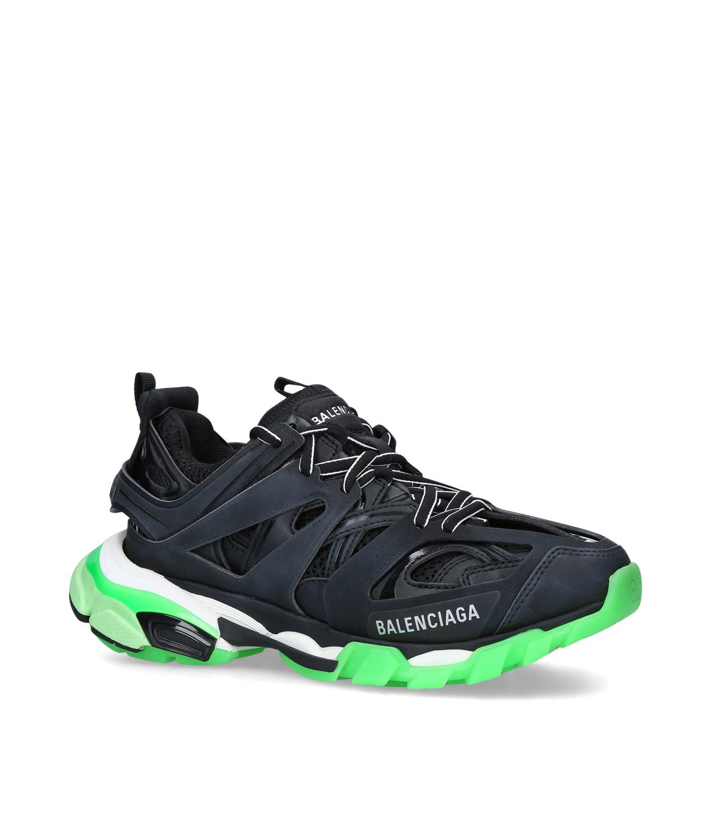 balenciaga track sneakers blue
