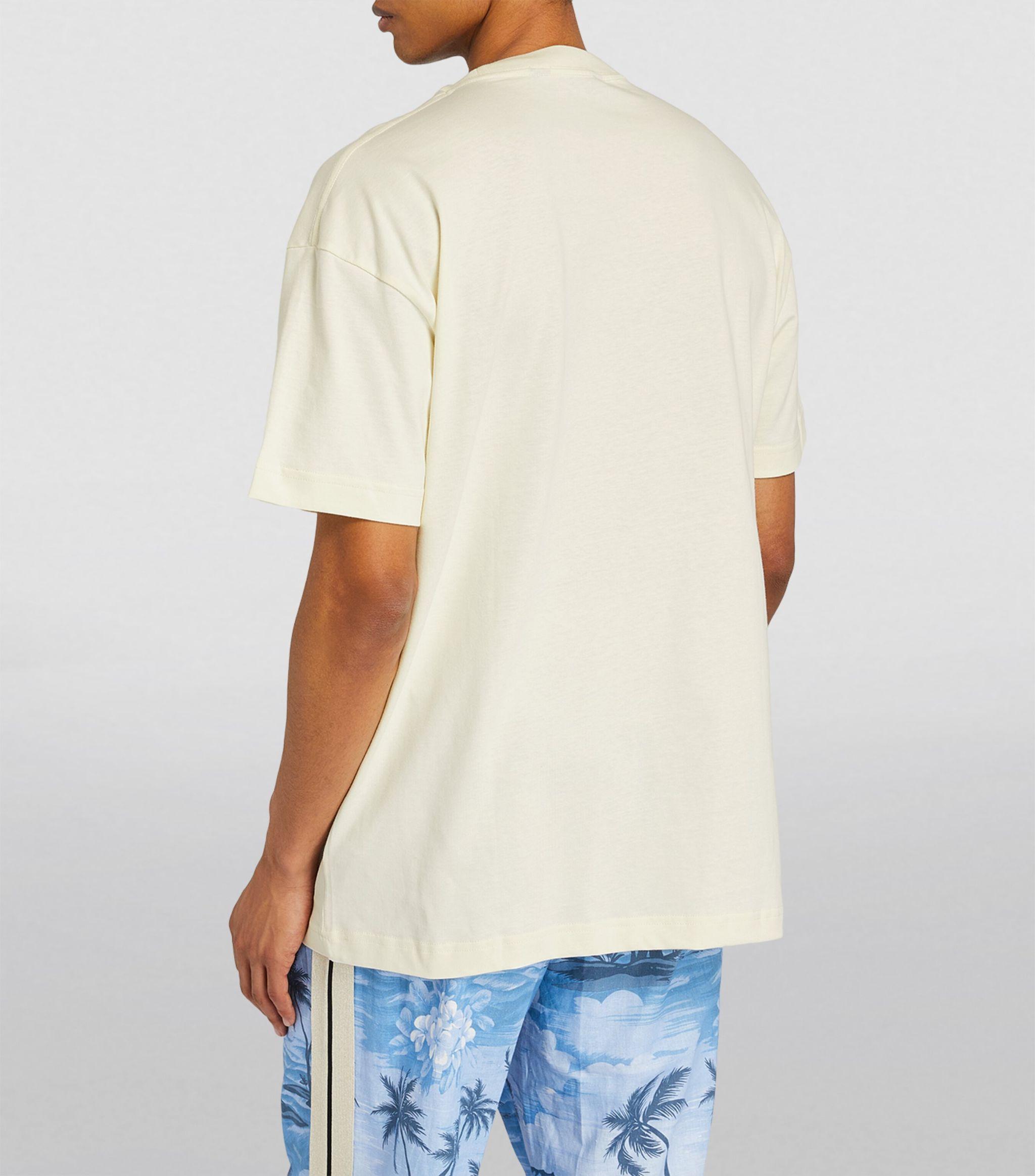Palm Angels Oasis T-shirt in Blue for Men | Lyst