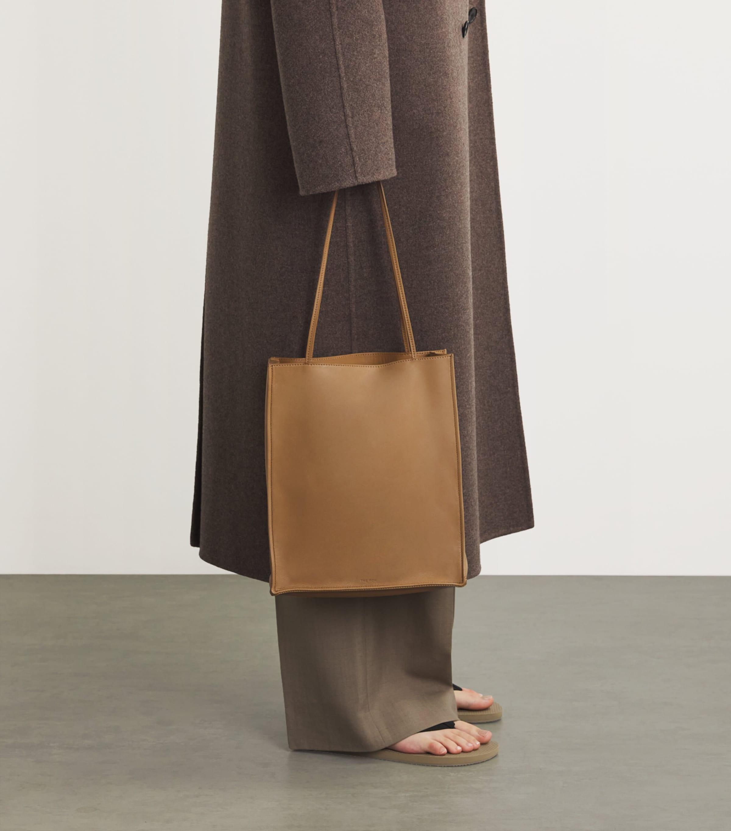 The Row To Go Large Tote Bag in Brown | Lyst