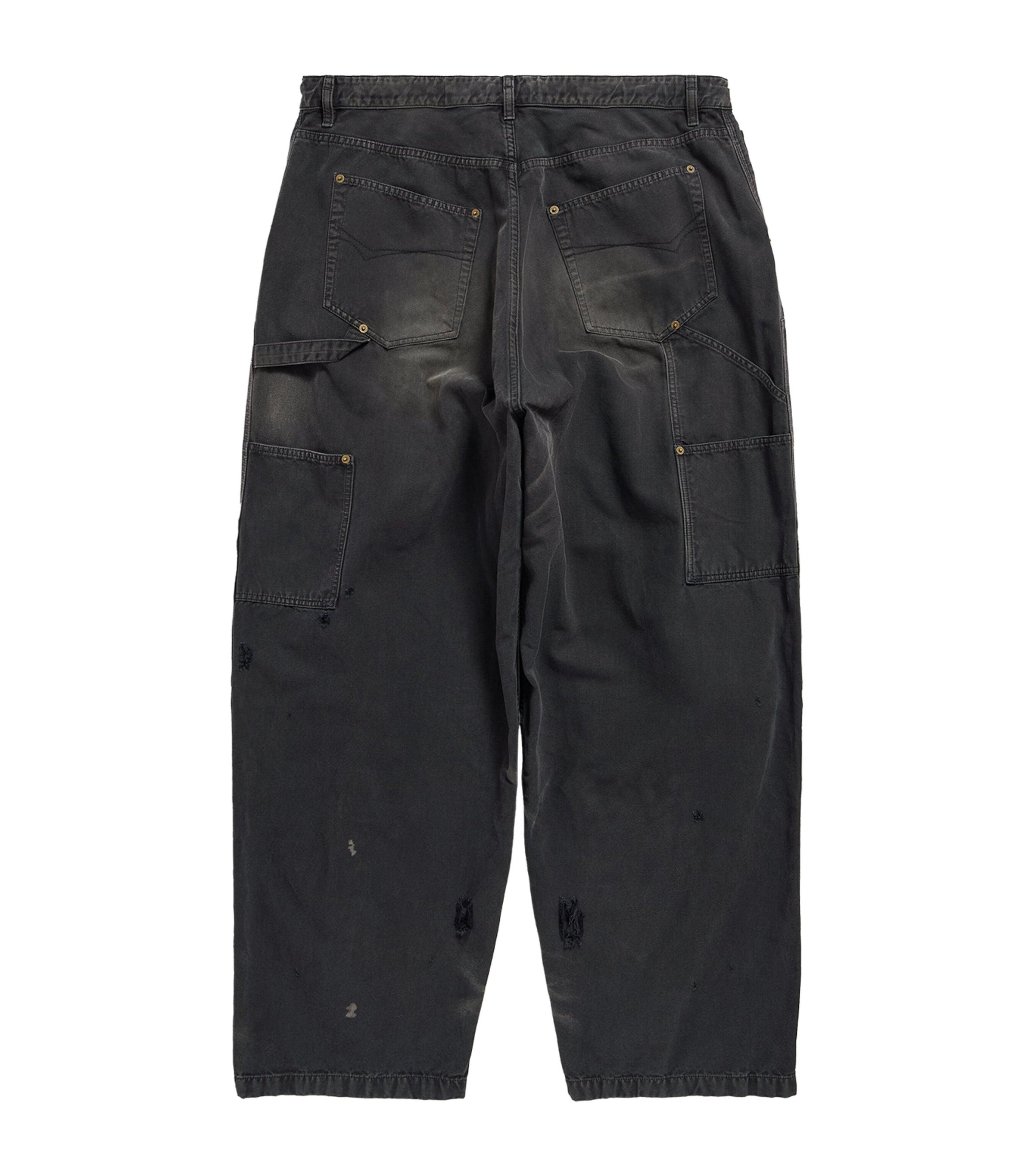 Balenciaga Double Knee Trousers in Grey for Men | Lyst UK