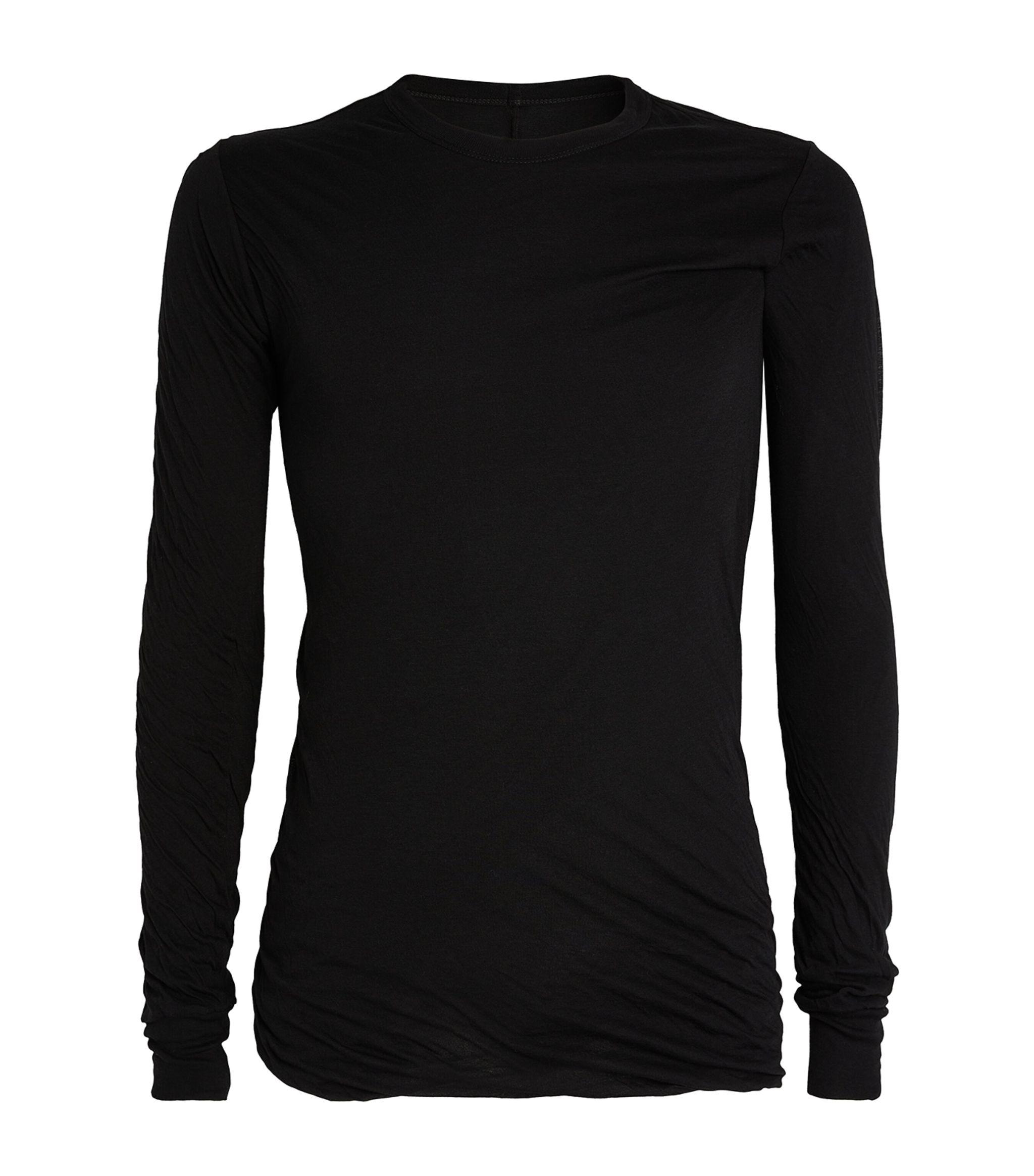 Rick Owens Double Layer T-shirt in Black for Men | Lyst Rick Owens Double Layer T-shirt in Black for Men | Lyst