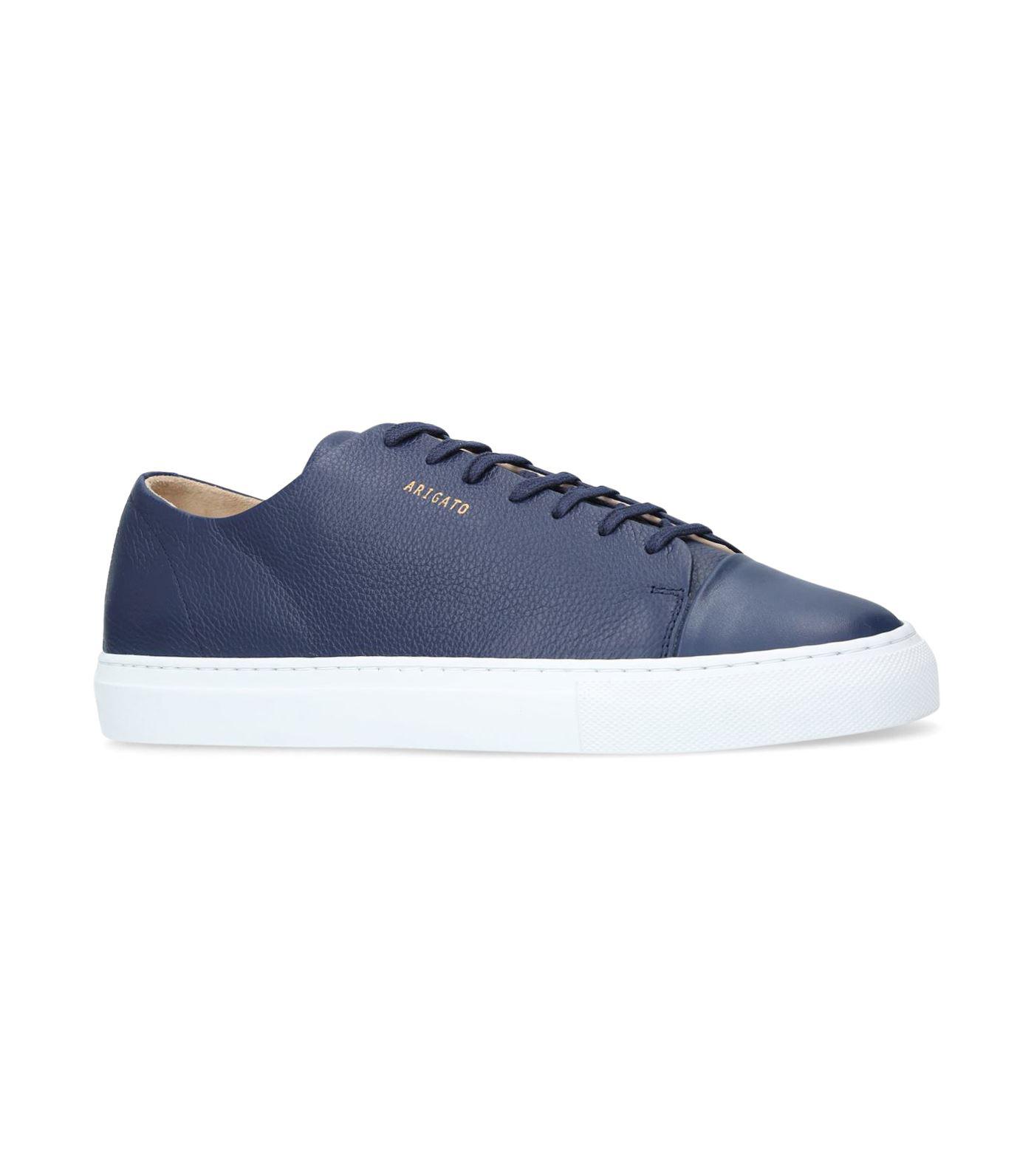 Axel Arigato Leather Cap-toe Sneakers in Navy (Blue) for Men - Lyst
