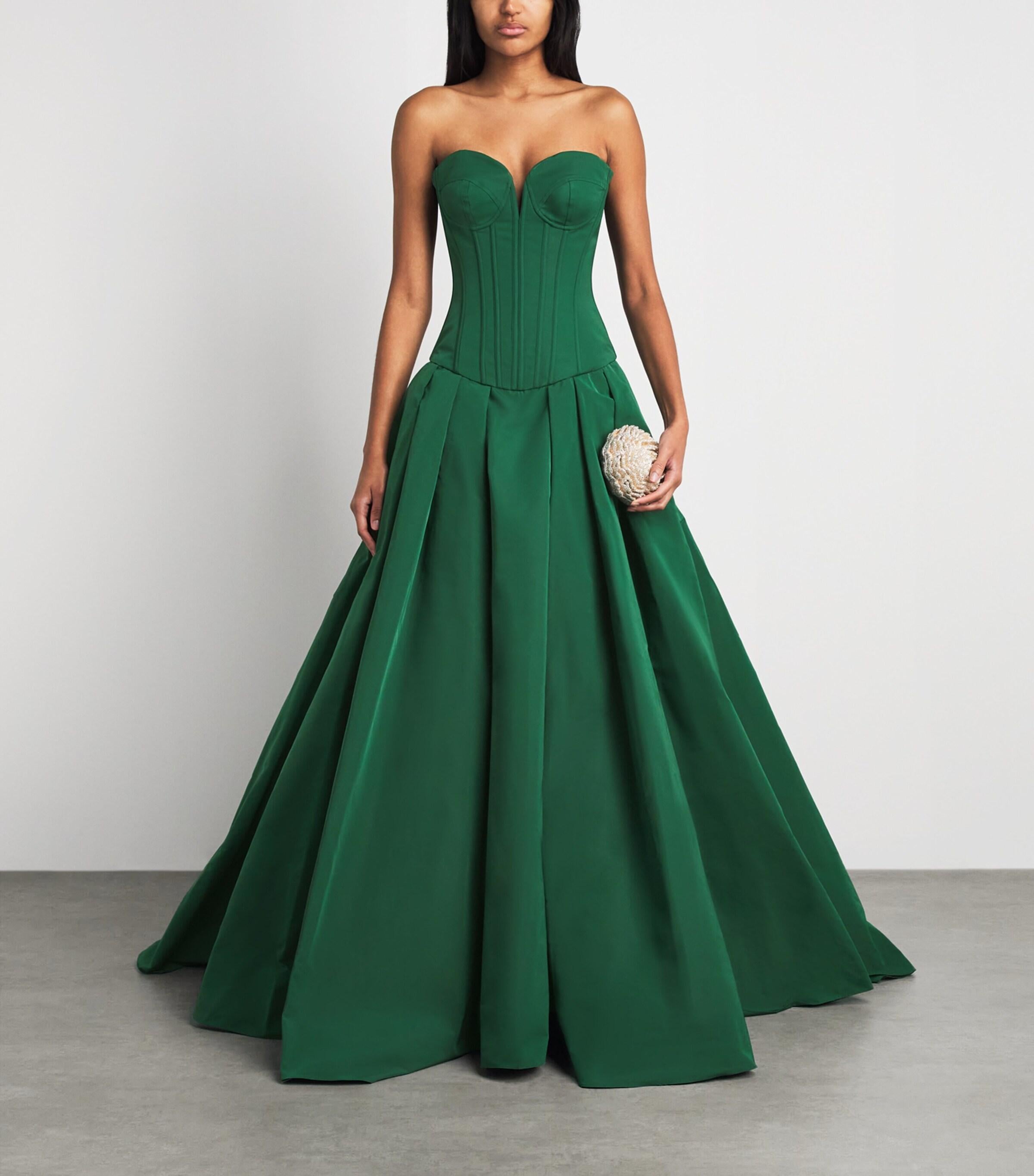 zuhair murad green dress Dresses for Women 2025Back to School