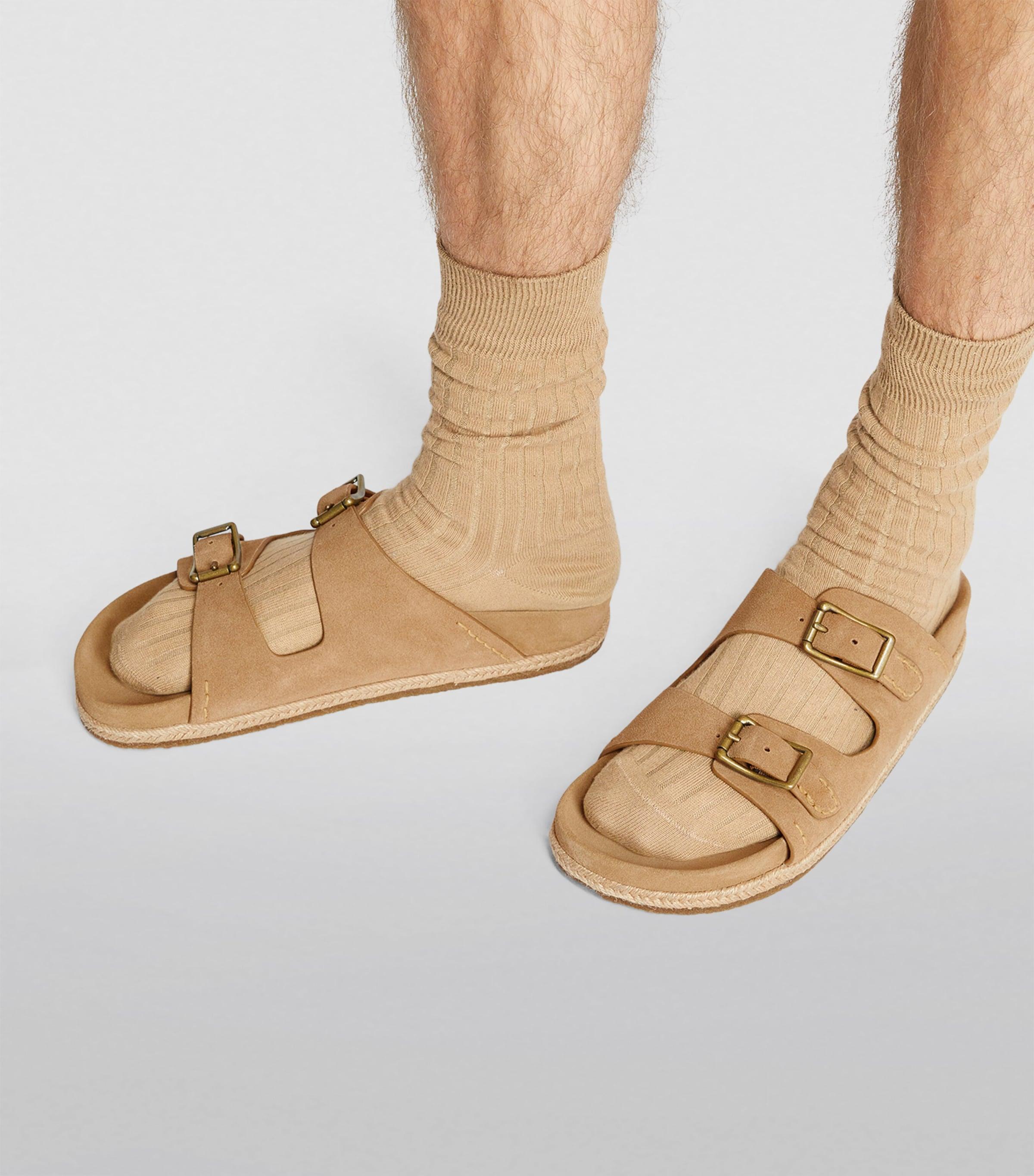 Polo Ralph Lauren Leather Turbach Sandals in Brown for Men