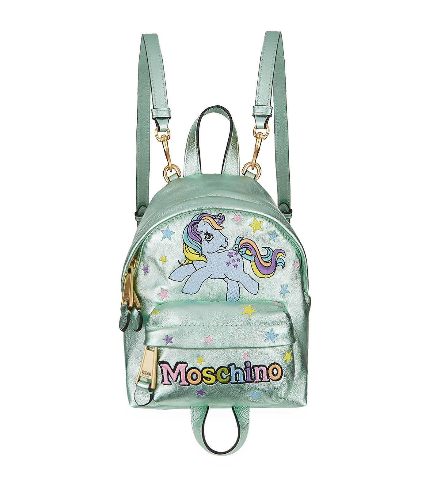 moschino my little pony backpack