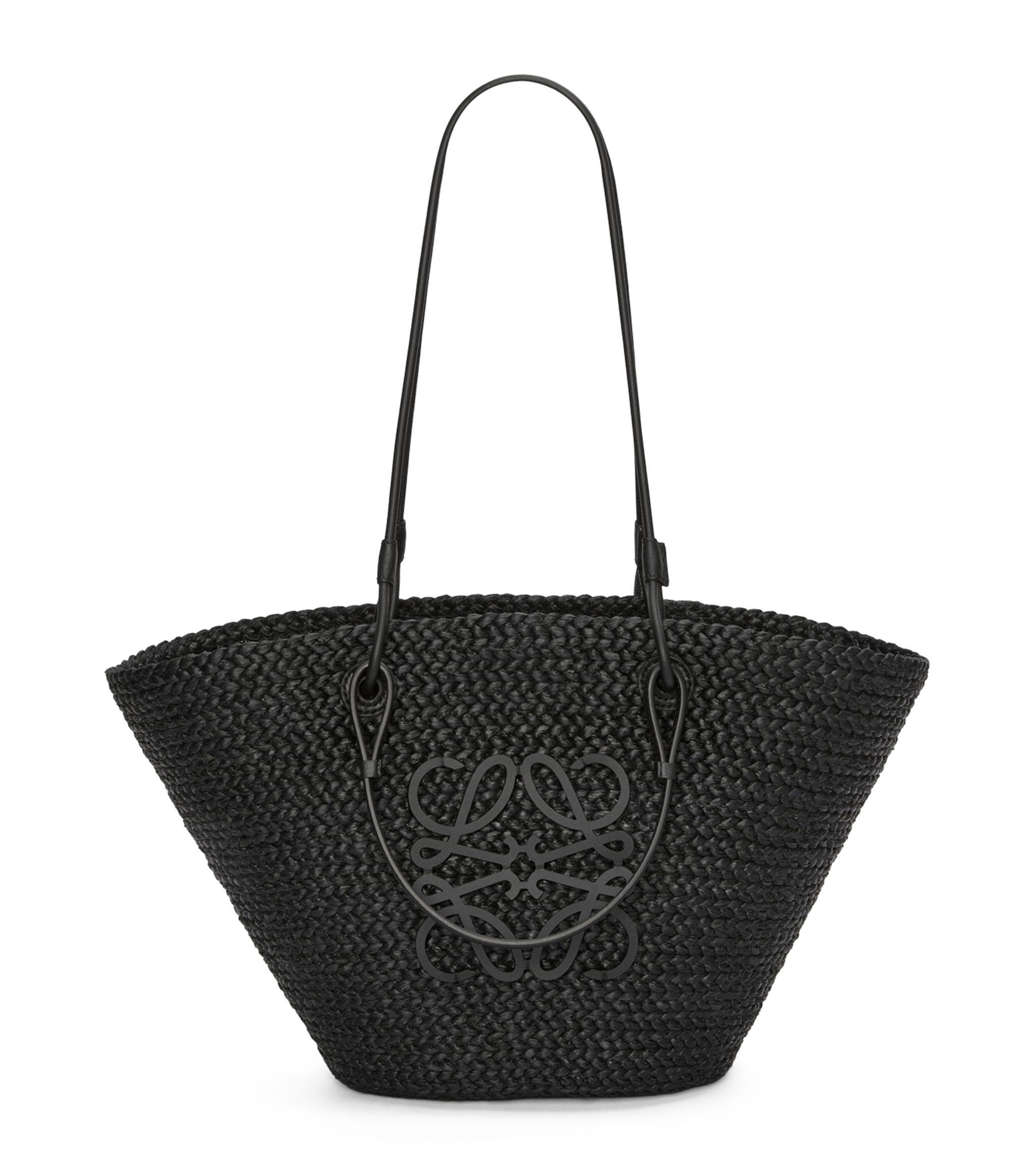 loewe-black-Medium-Woven-