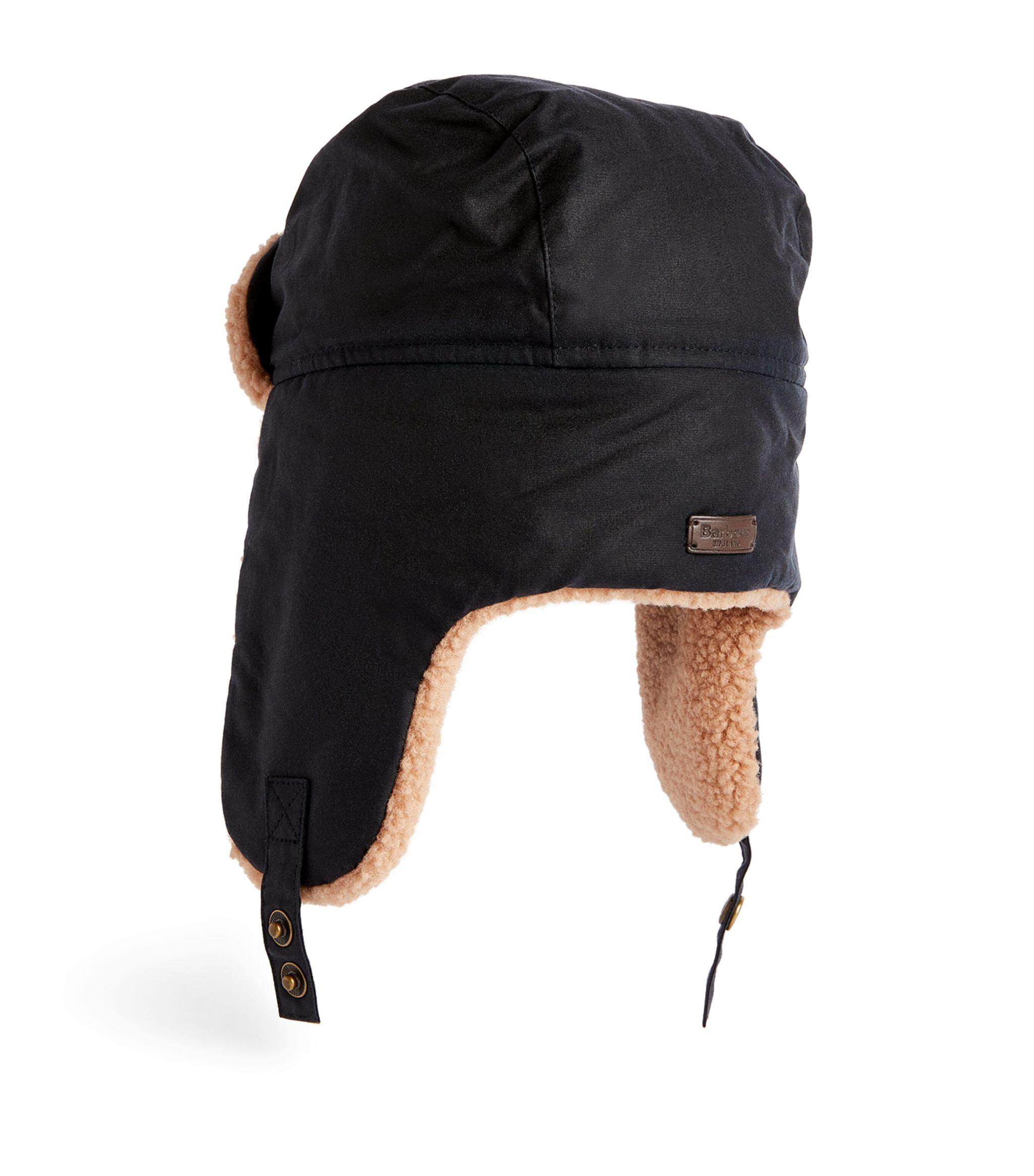 Barbour wax trapper on sale hat