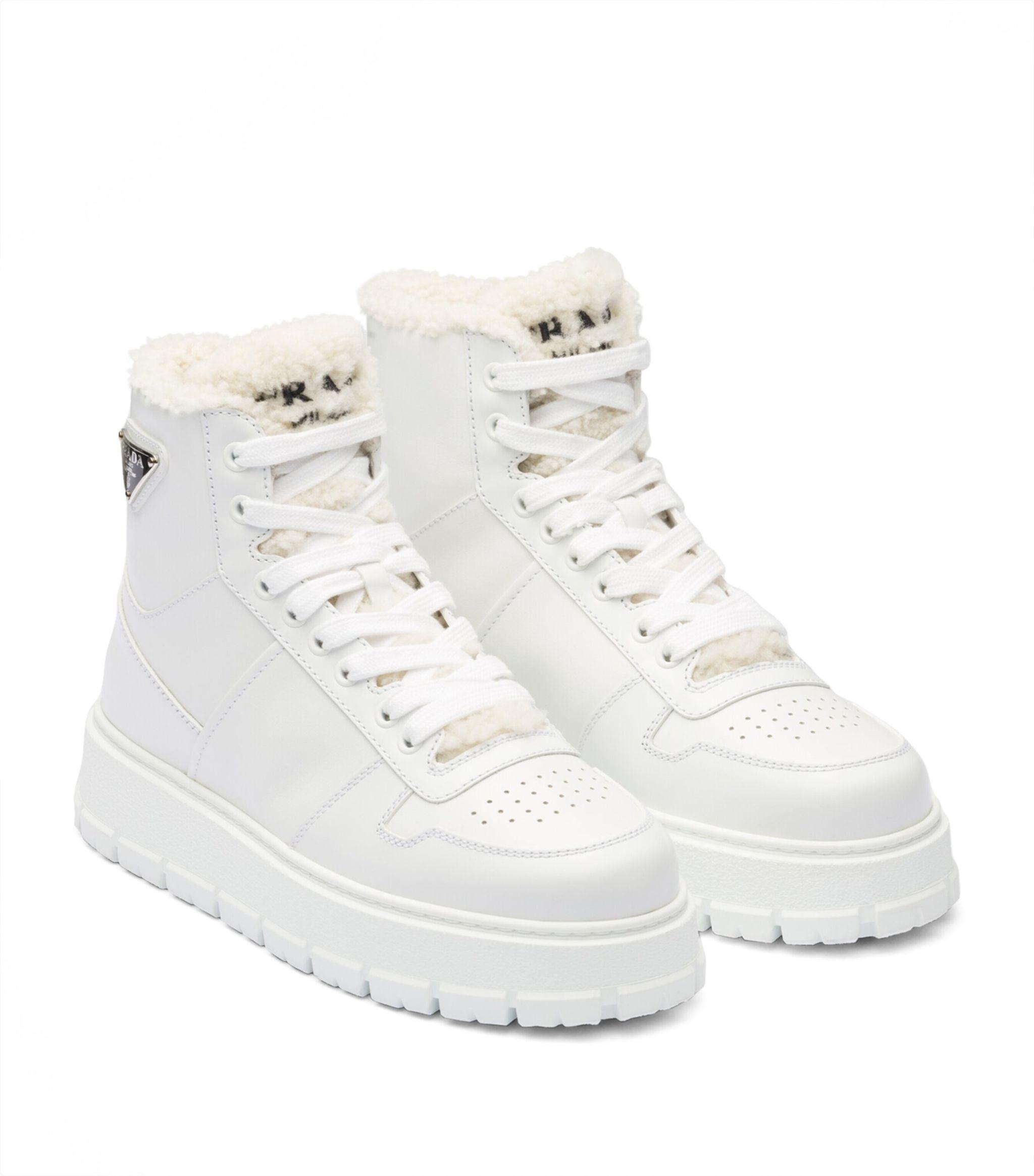 Prada high tops womens hotsell