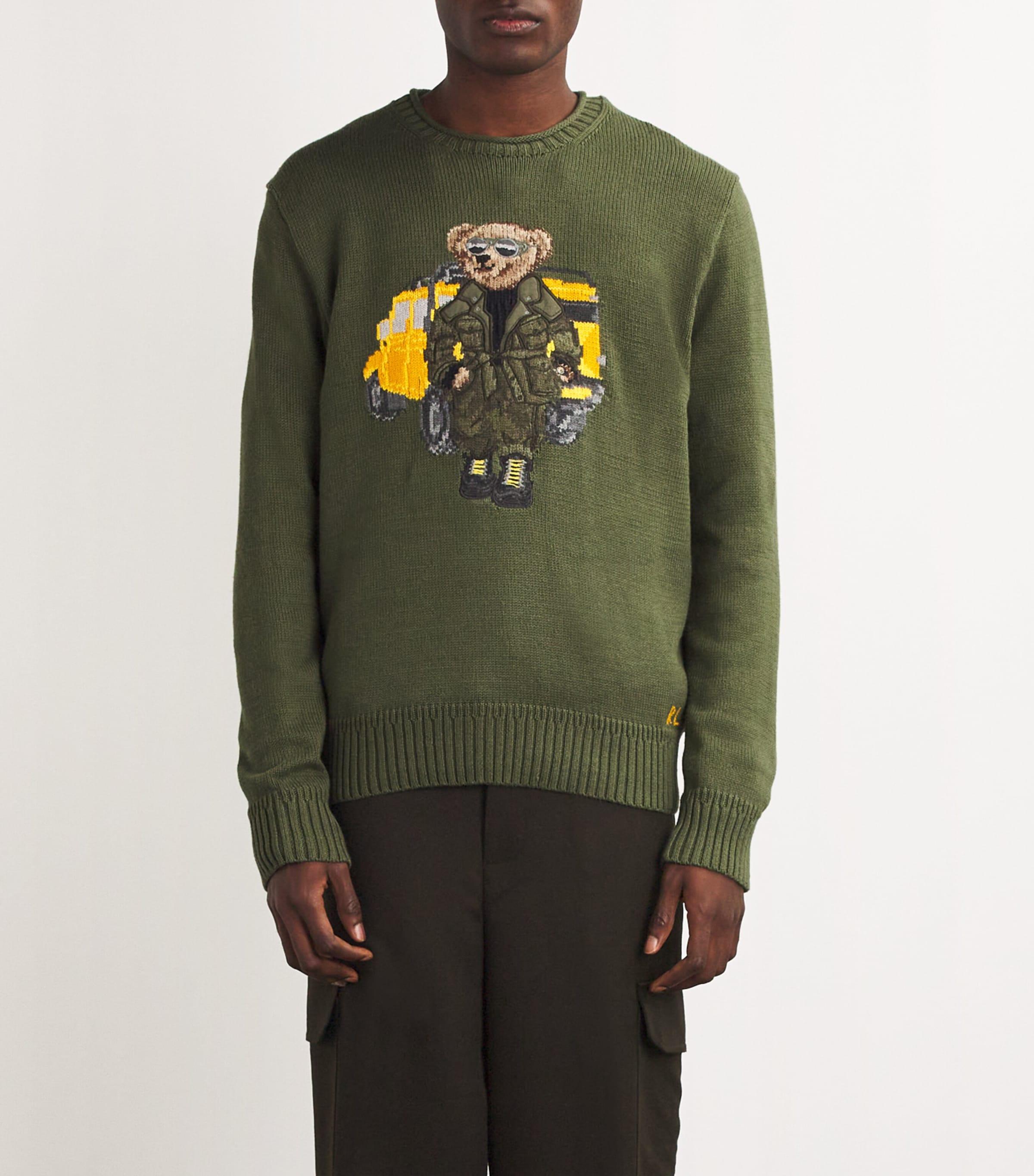 Polo Bear Sweatshirt Green Polo Sweatsuit POLO RALPH LAUREN