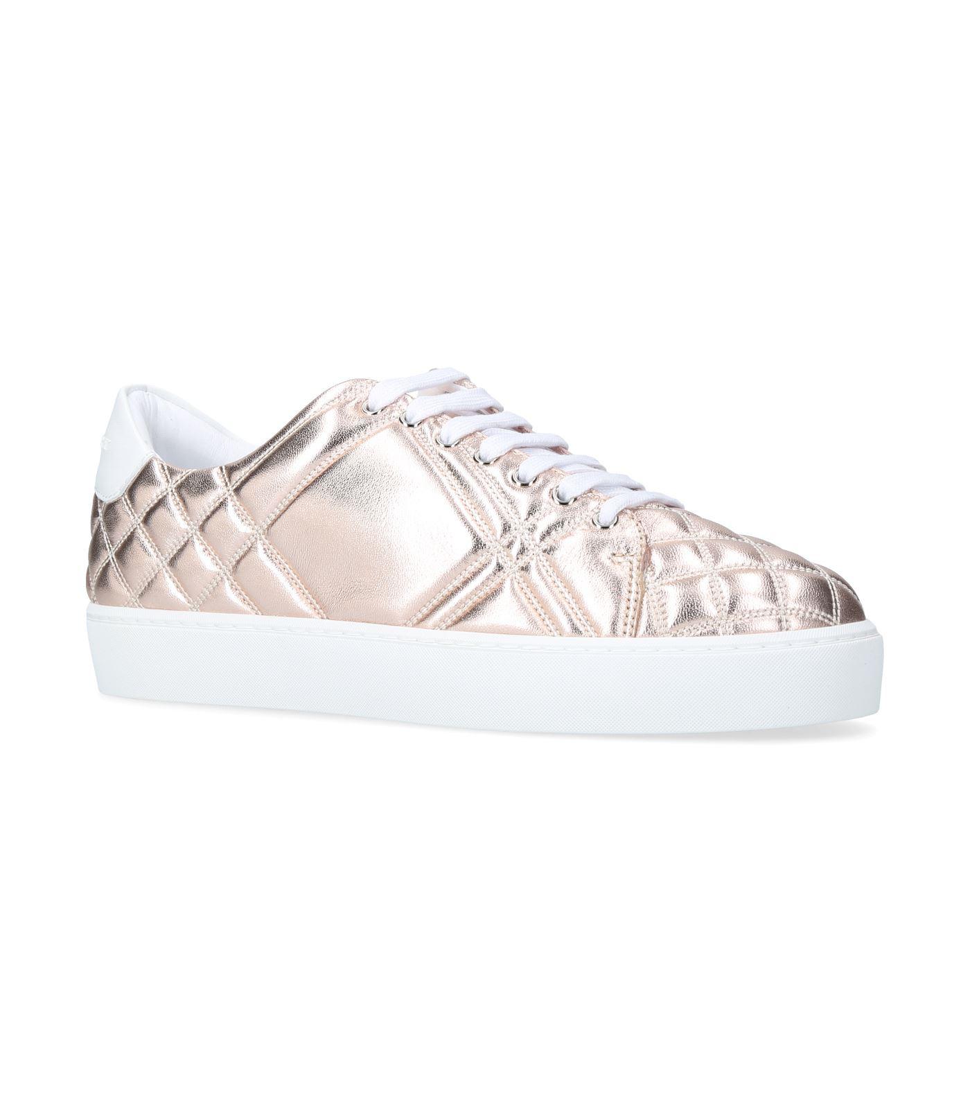 burberry quilted sneakers