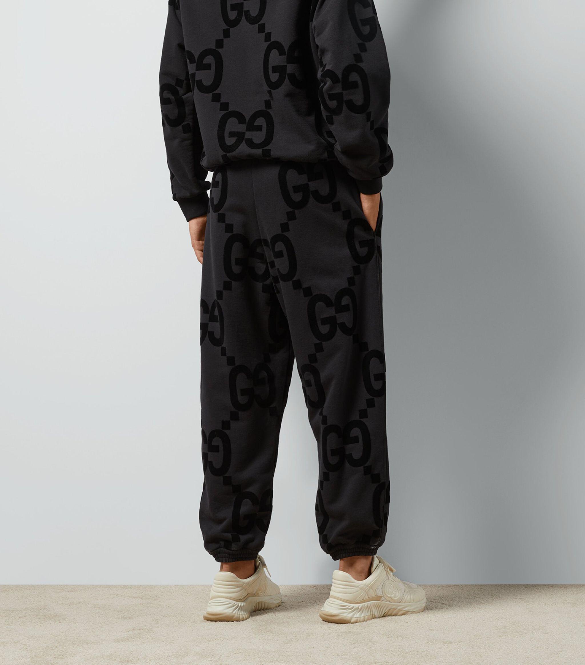 Gucci hotsell jacquard sweatpants