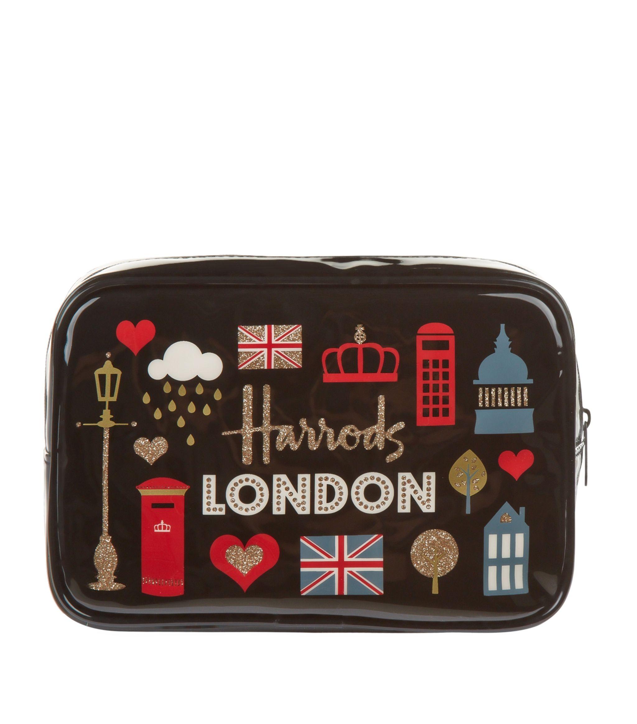Harrods Glitter London Cosmetic Bag Save 19 Lyst