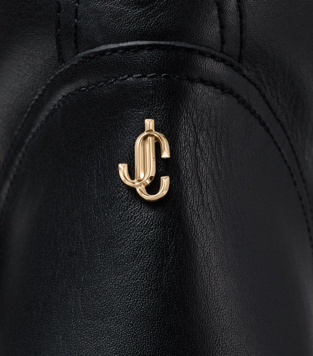 jimmy choo biker ii leather boots