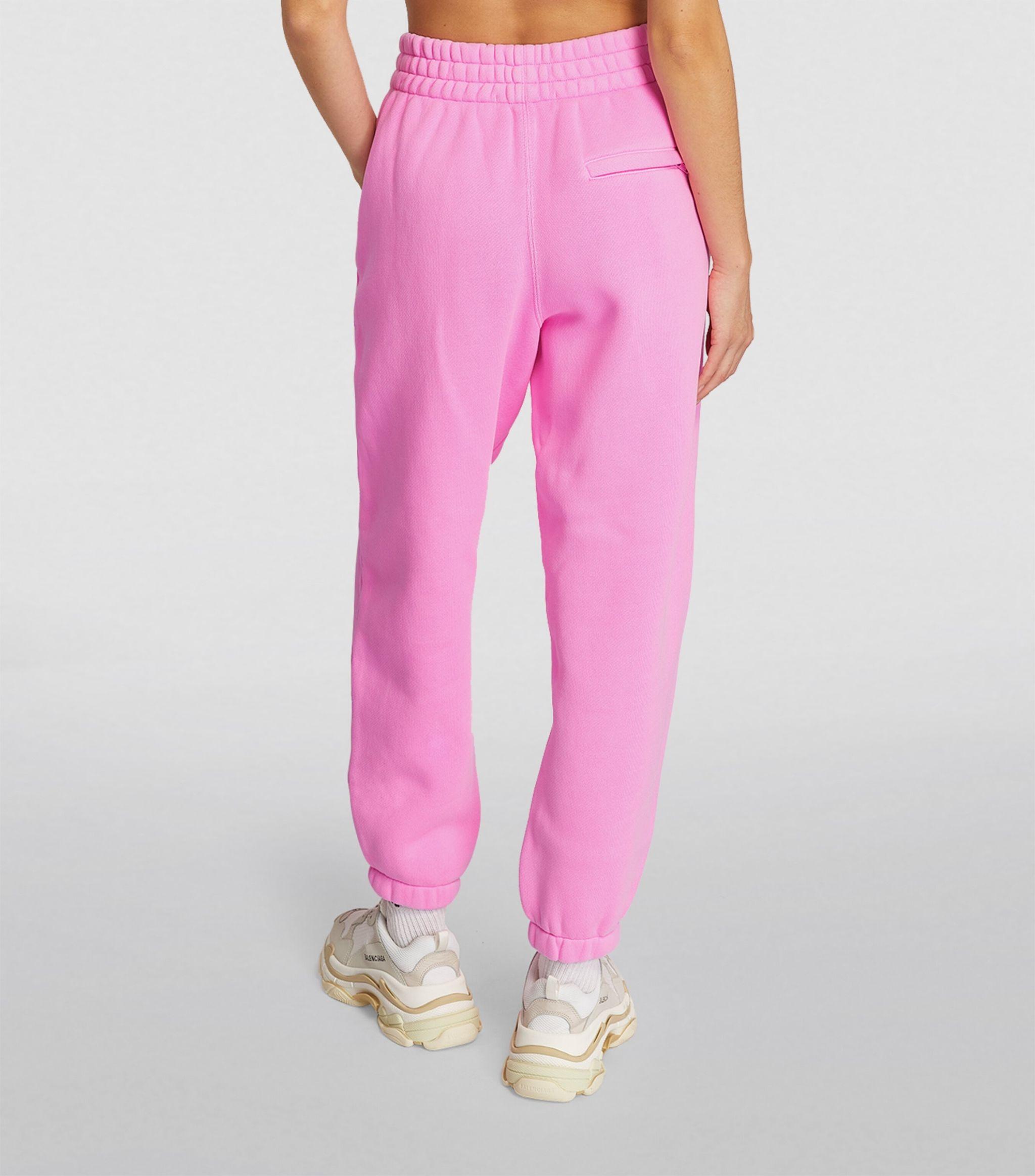 Alexander Wang Logo-detail Sweatpants in Pink | Lyst Canada