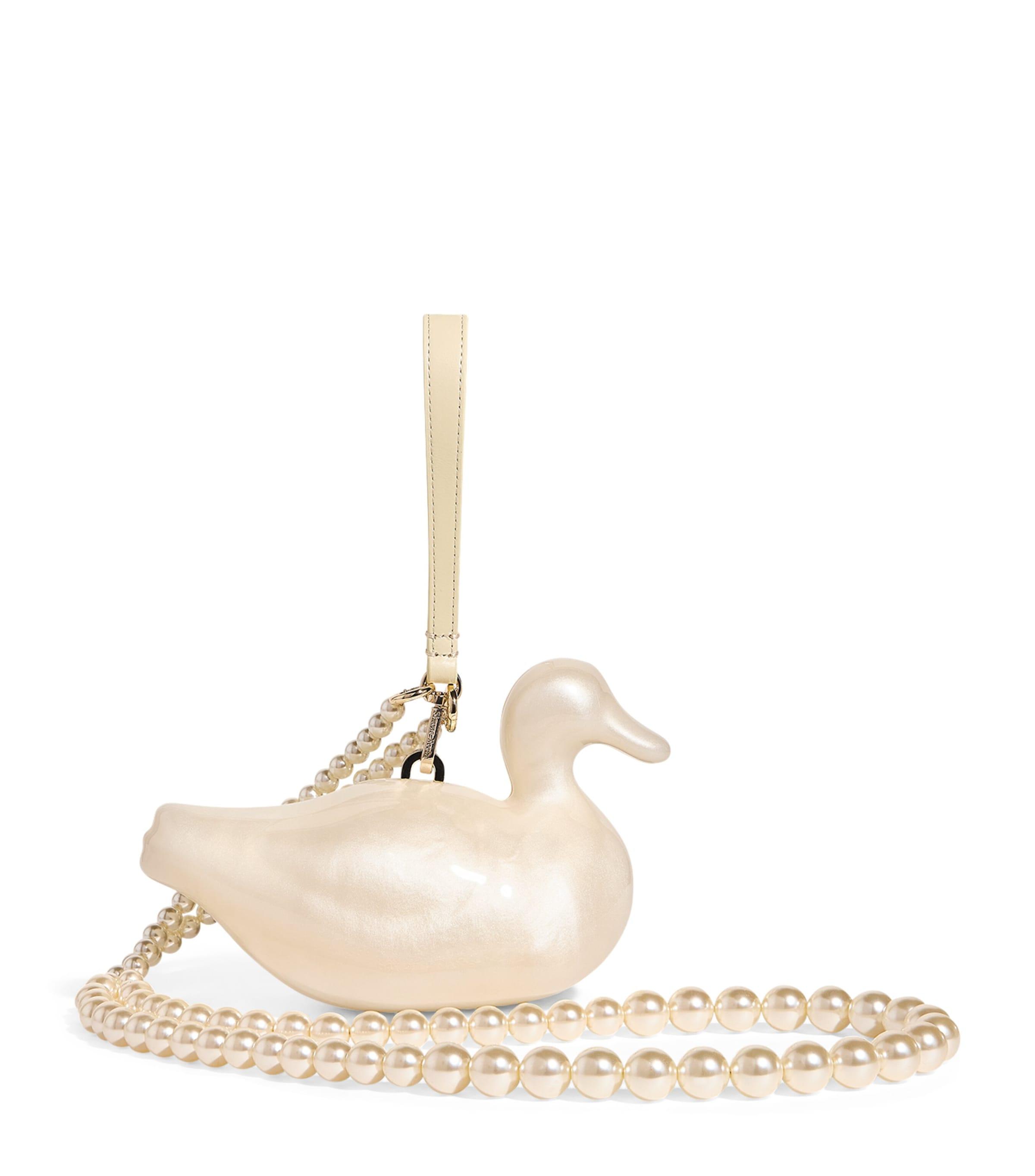 Simone Rocha Duck Clutch Bag in Natural | Lyst