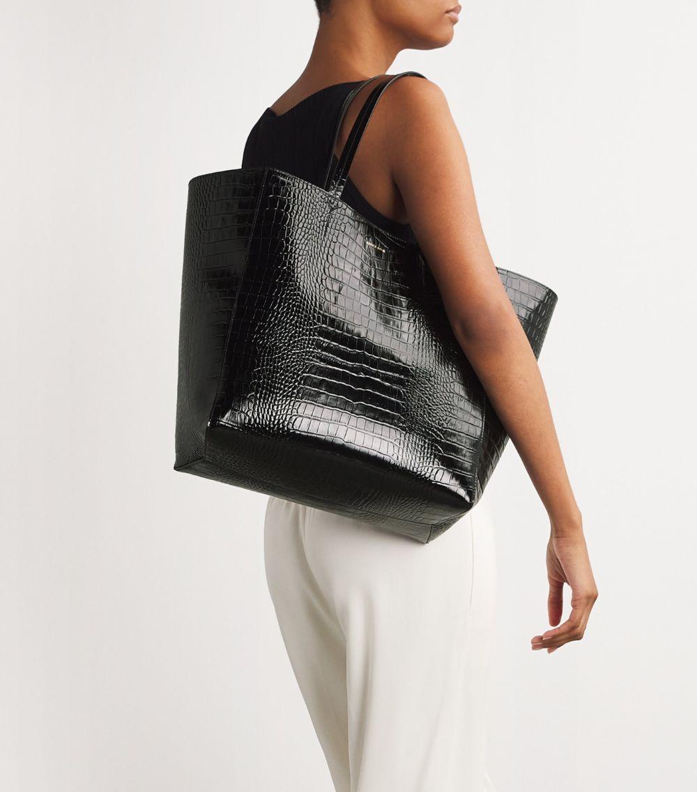 Anine bing croc tote deals