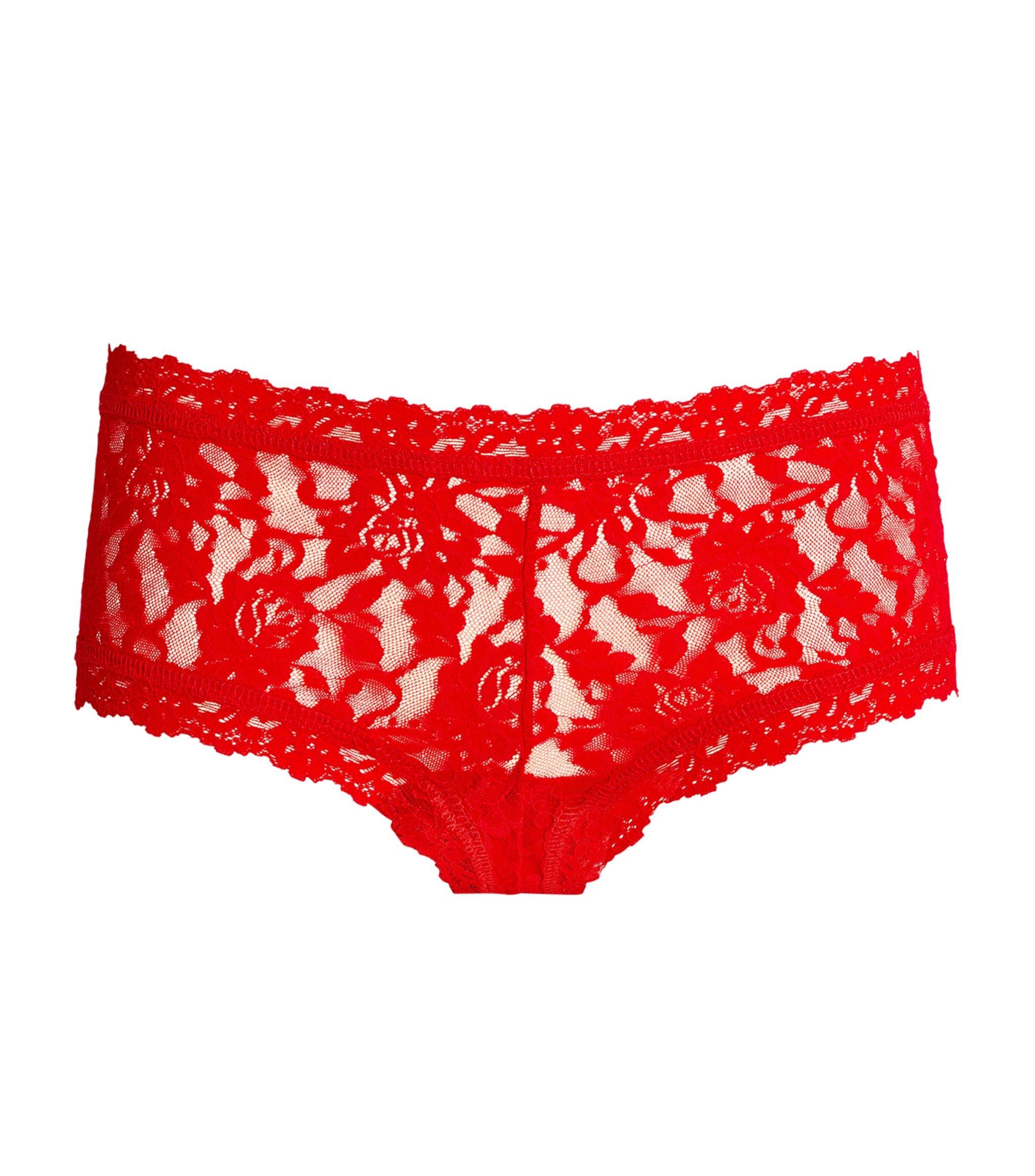Hanky Panky Signature Lace Boyshorts in Red Lyst