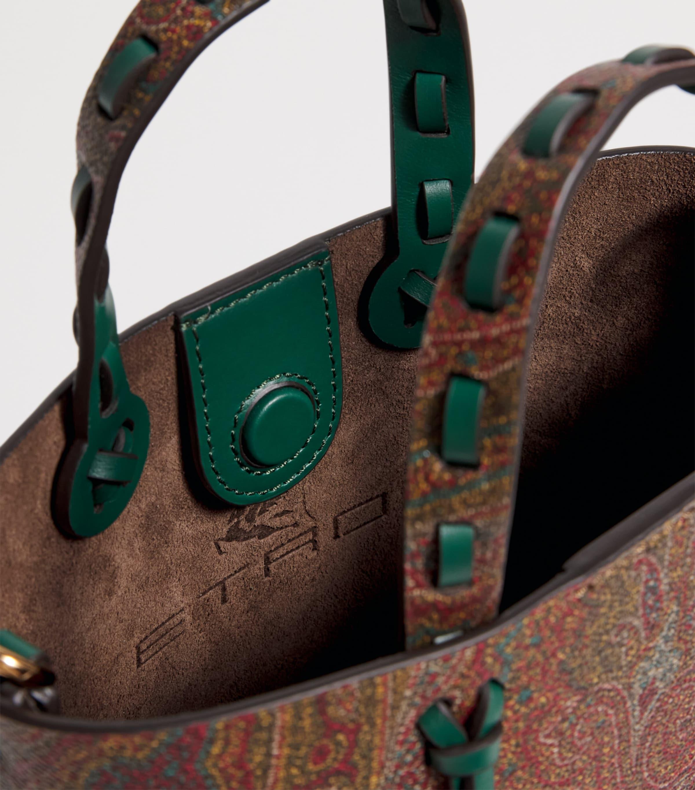 トートバッグ ETRO Printed canvas Arnica 1984 shopping bag Etro Arnica 1984 shopping bag in printed canvas | The