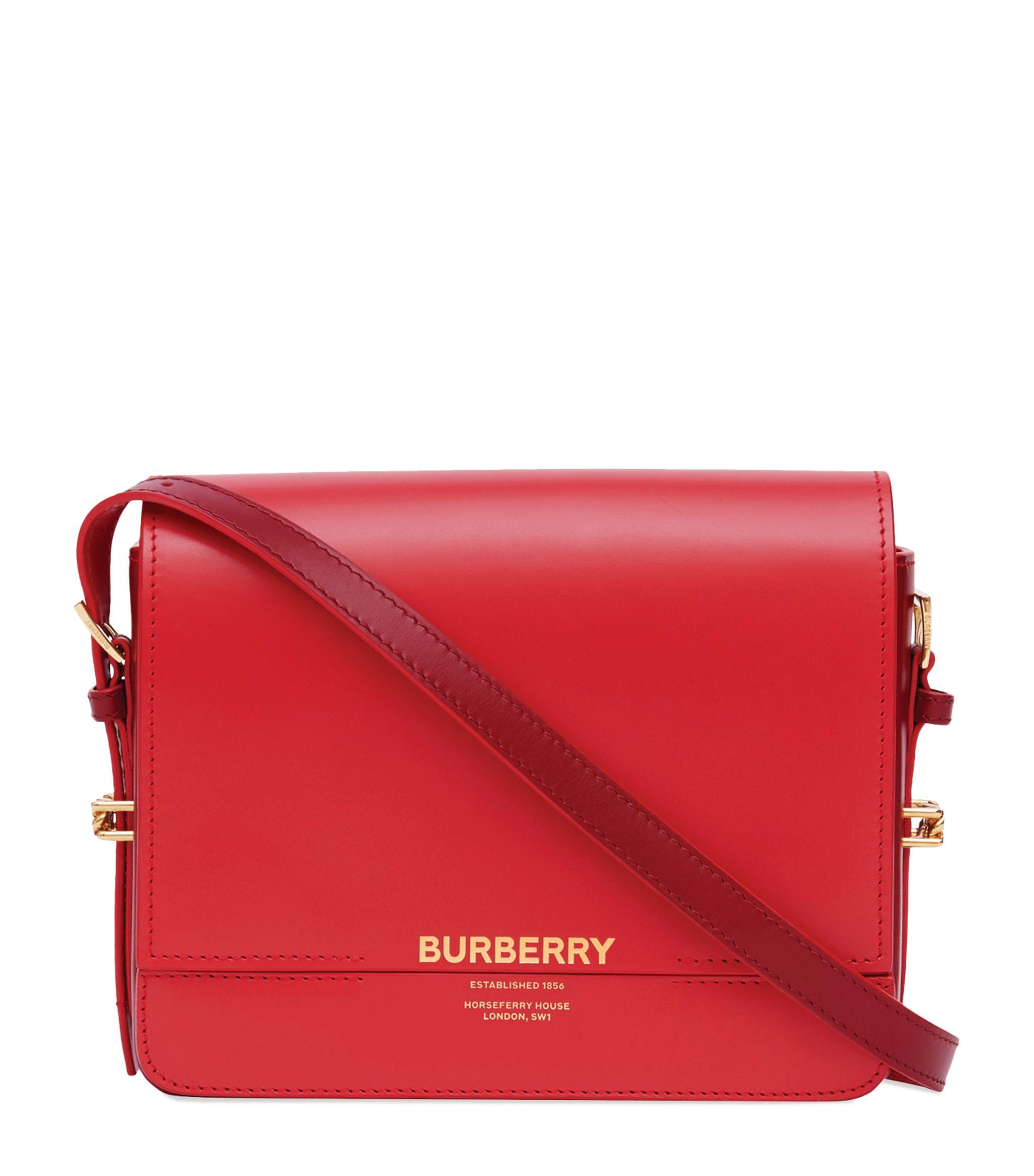 burberry red bag