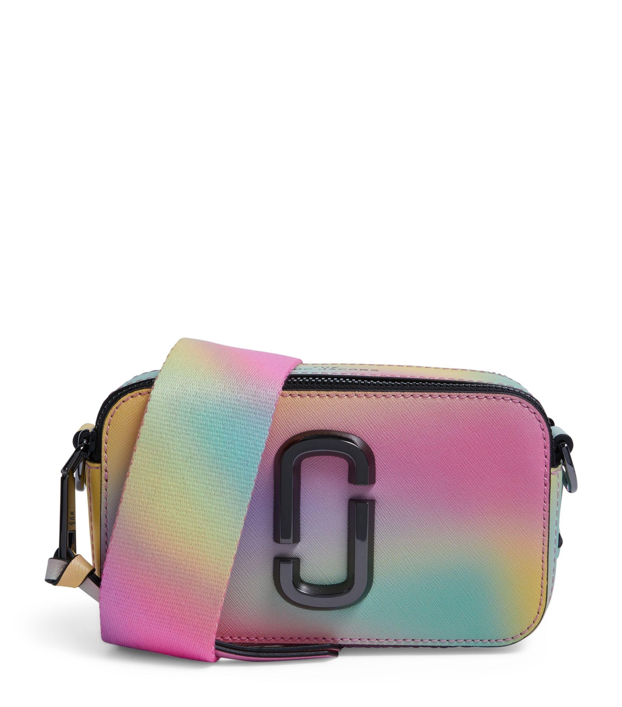 Marc Jacobs Small Snapshot Airbrush Camera Bag Colour: White - Lyst