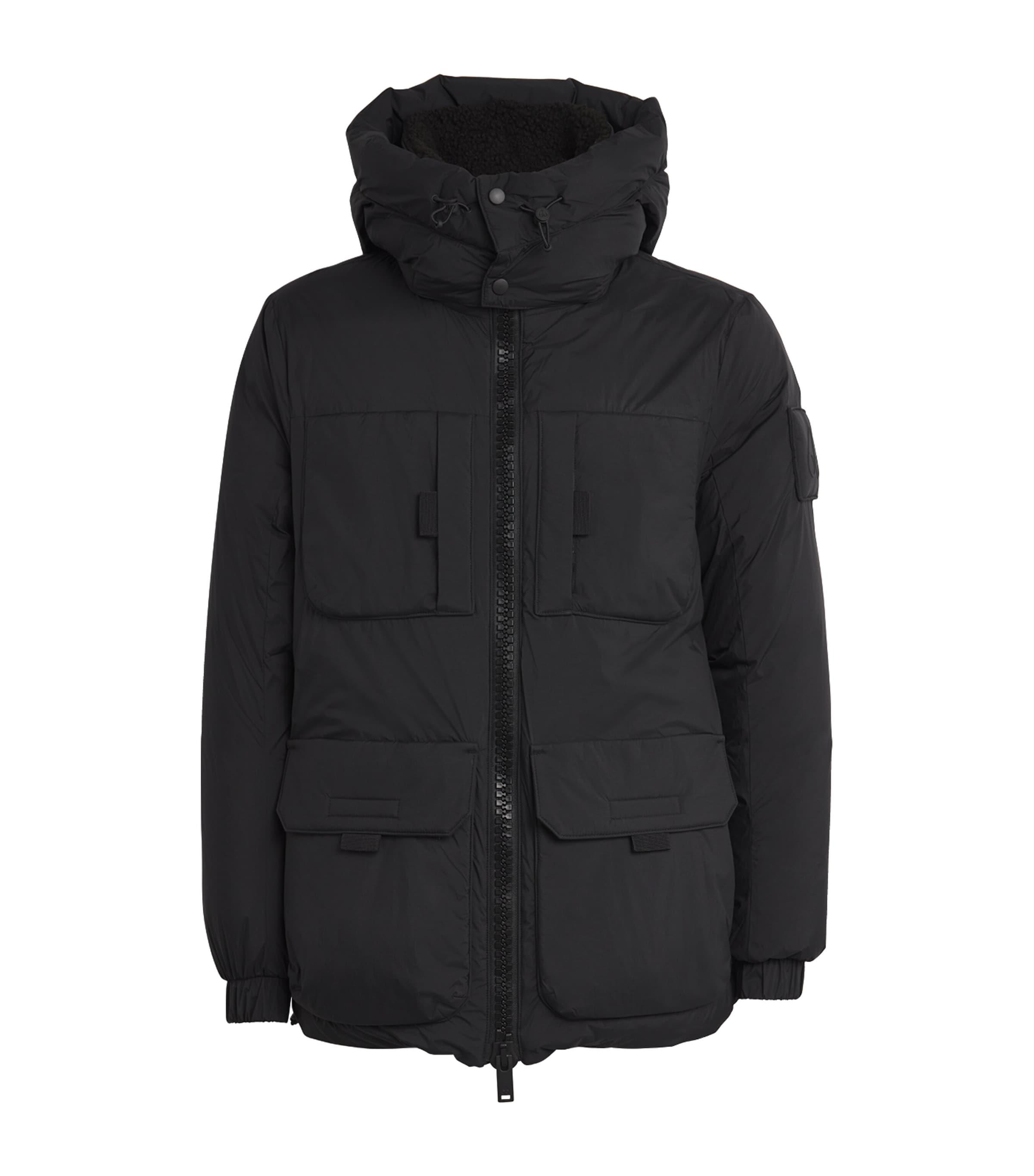 Moose Knuckles Down Brandon Puffer Jacket In Black For Men Lyst