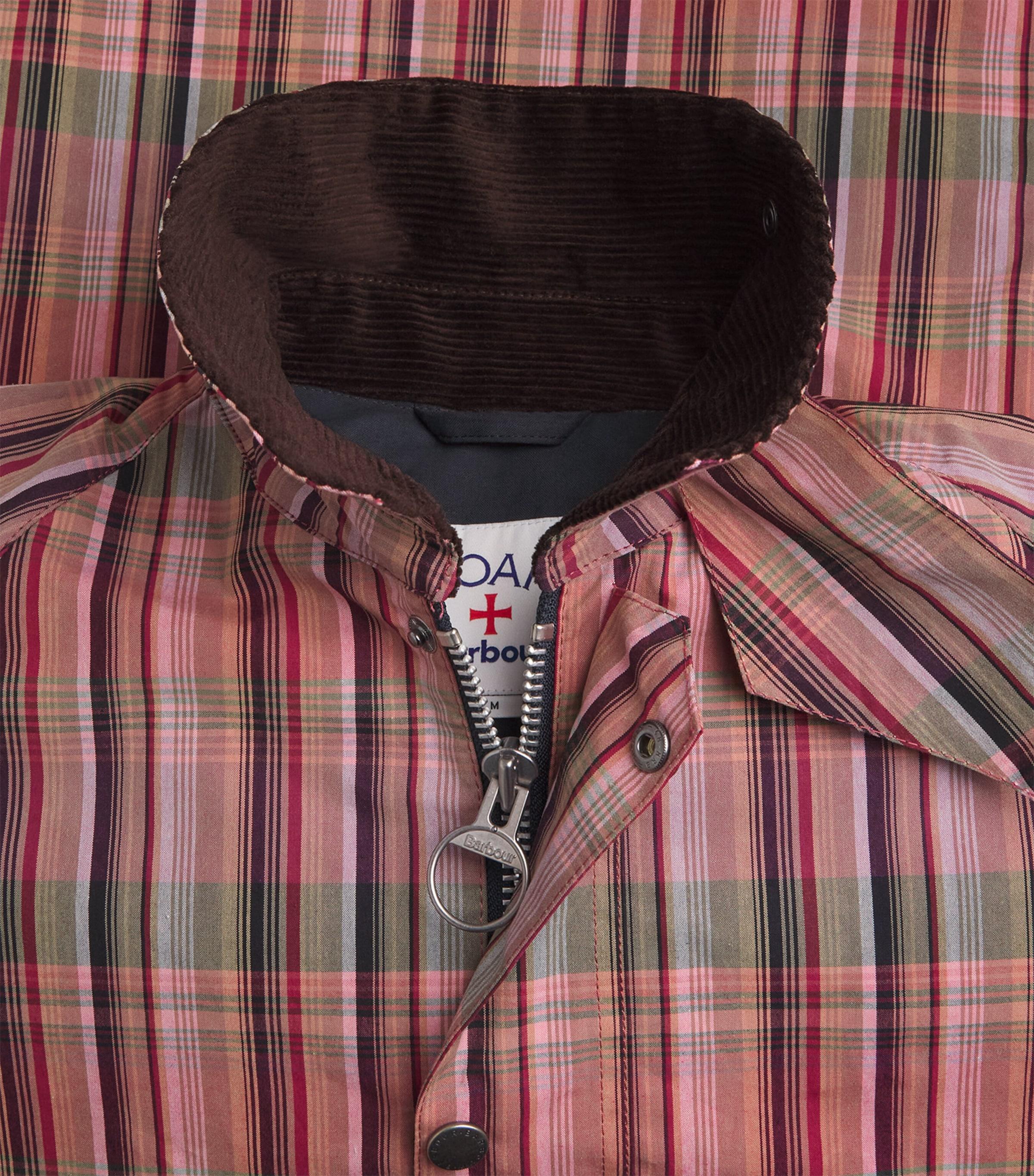 NOAH Barbour Waxed Madras Bedale Jacket 【公式通販】