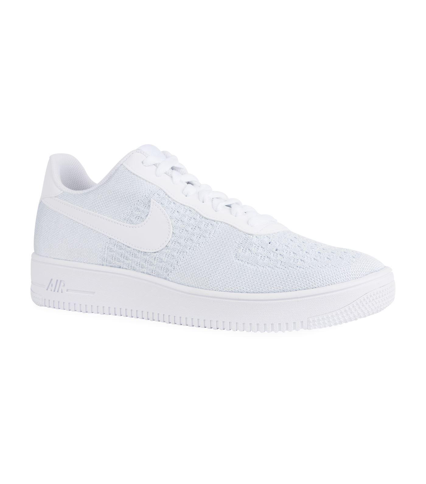 Nike Rubber Air Force 1 Flyknit 2.0 in White for Men | Lyst