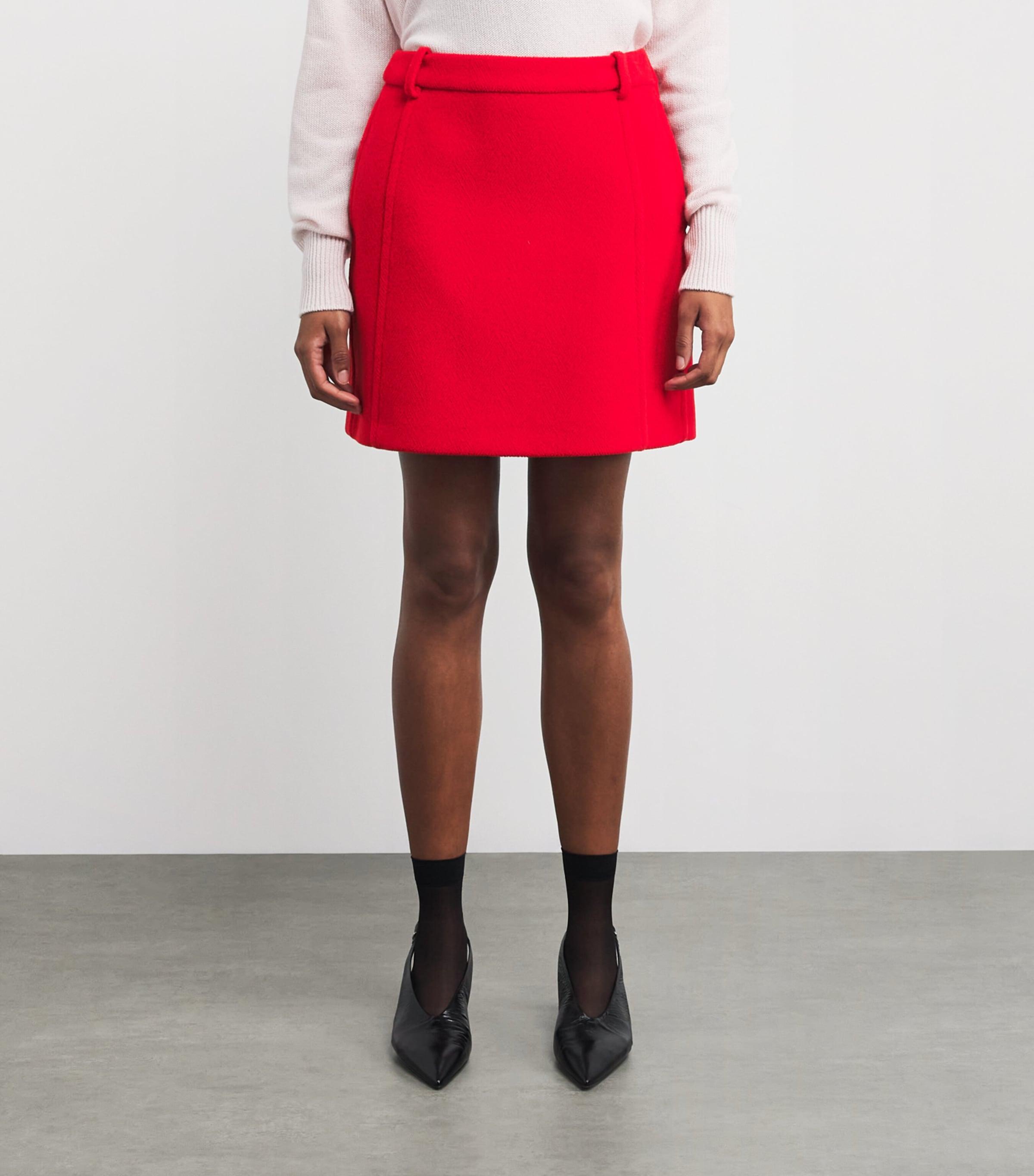 【関税＆送料込み】Jil Sander Black Wool Mini Skirt Jil Sander skirts for women's Wool 2025 | Shop online at THEBS
